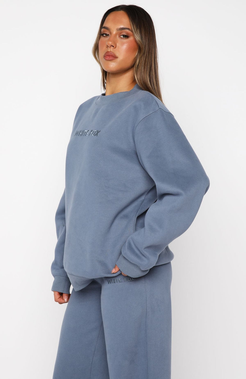 Stay Lifted Oversized Sweater OceanS/M