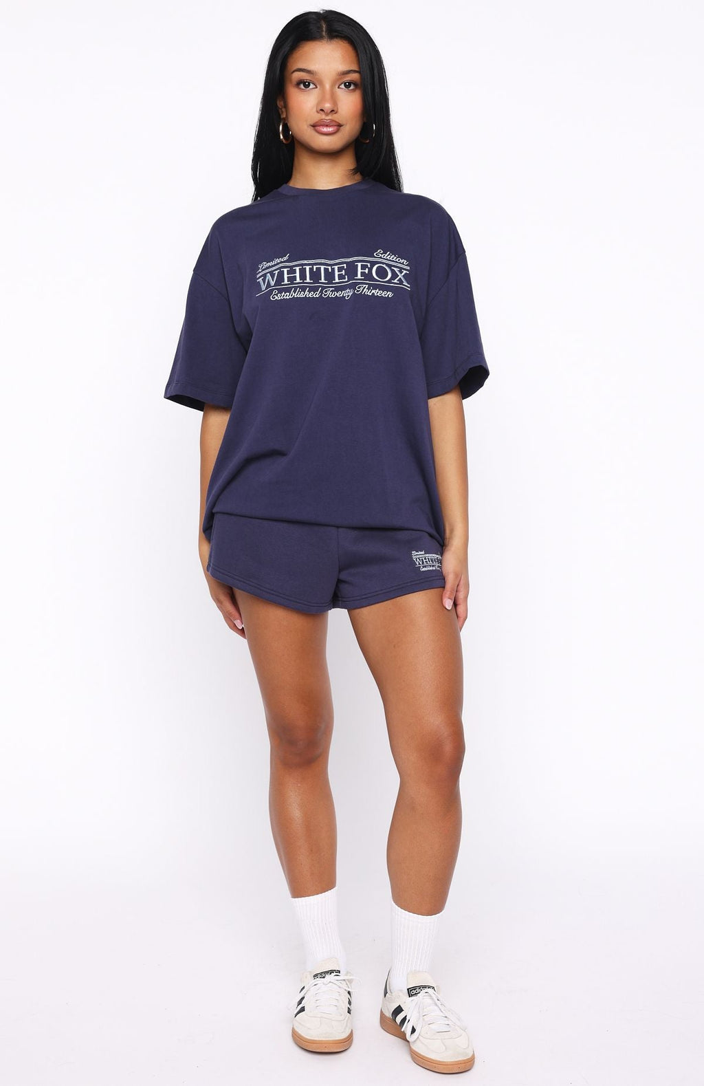 Standing My Ground Oversized Tee NavyL/XL