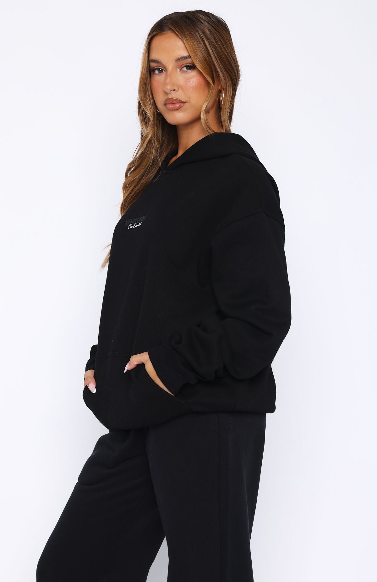 Core Essentials Oversized Hoodie BlackM/L