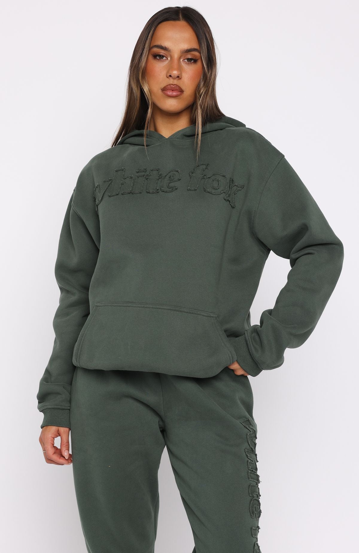 From The Archives Lexi Oversized Hoodie KhakiXXS/XS