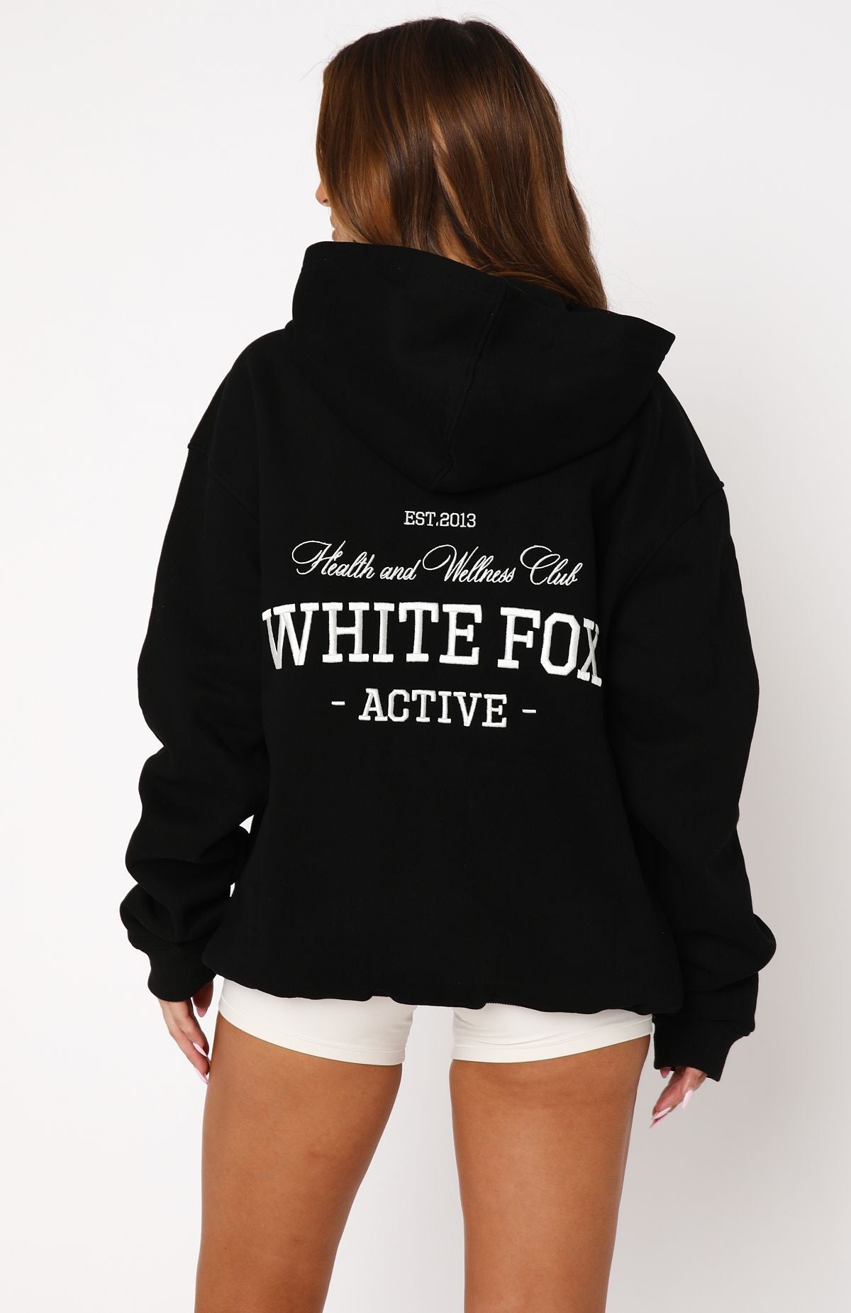 Taking Sides Oversized Hoodie BlackM/L