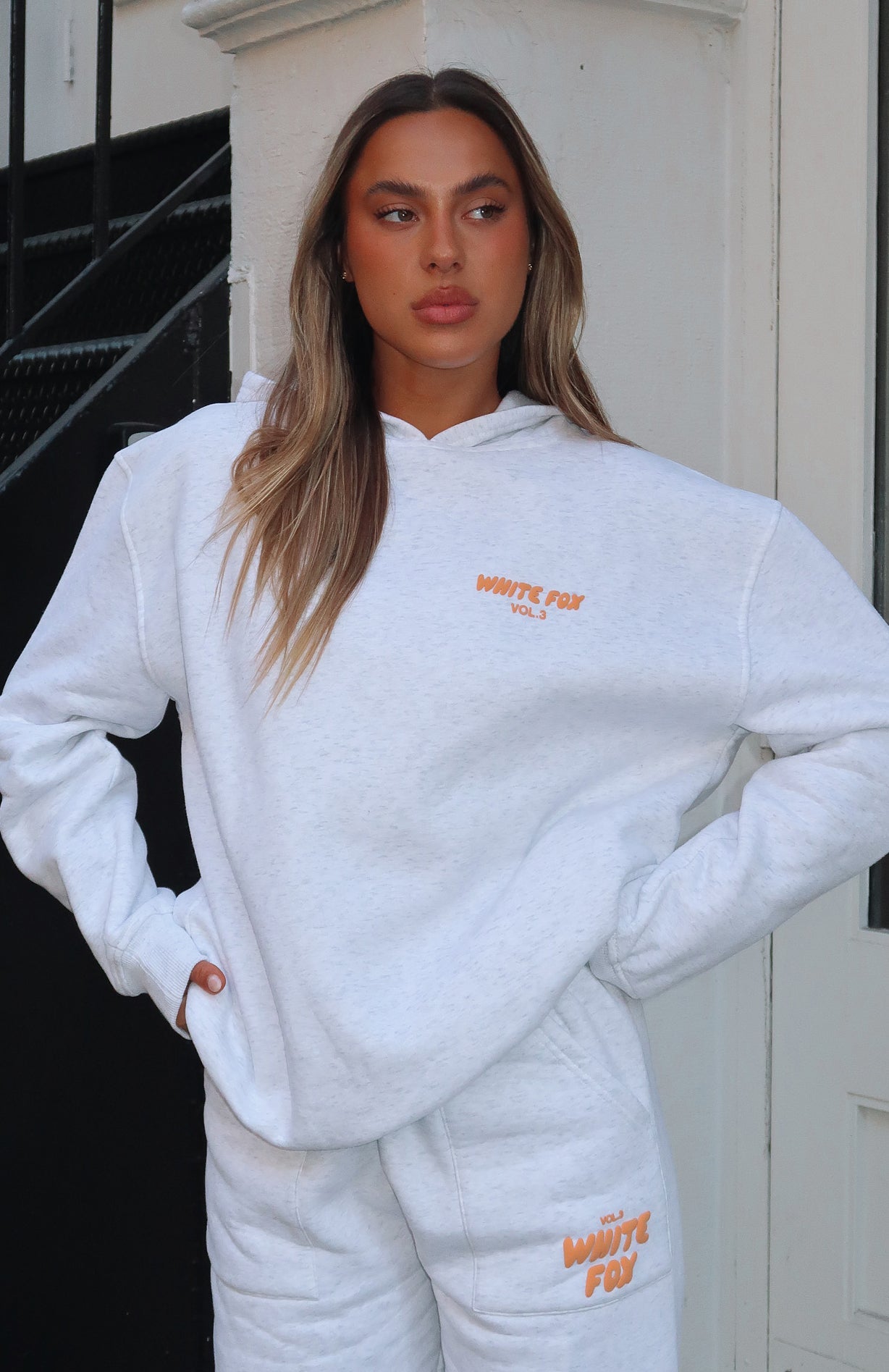 Offstage Hoodie Peach FizzL/XL
