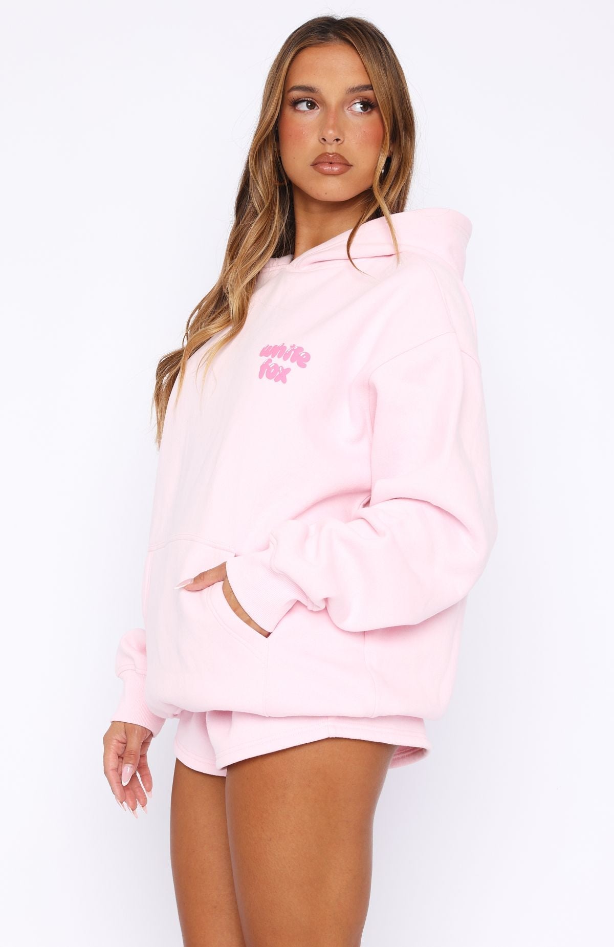 Sweet Sensations Oversized Hoodie PinkXS/S