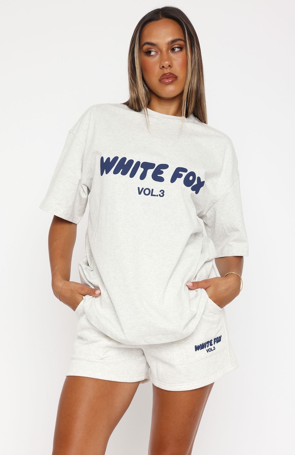Offstage Oversized Tee Mineral GreyXXS/XS
