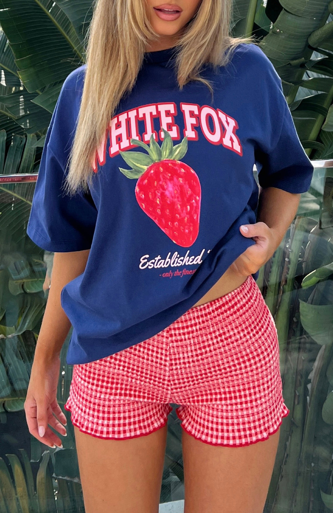Only The Finest Oversized Tee NavyL/XL
