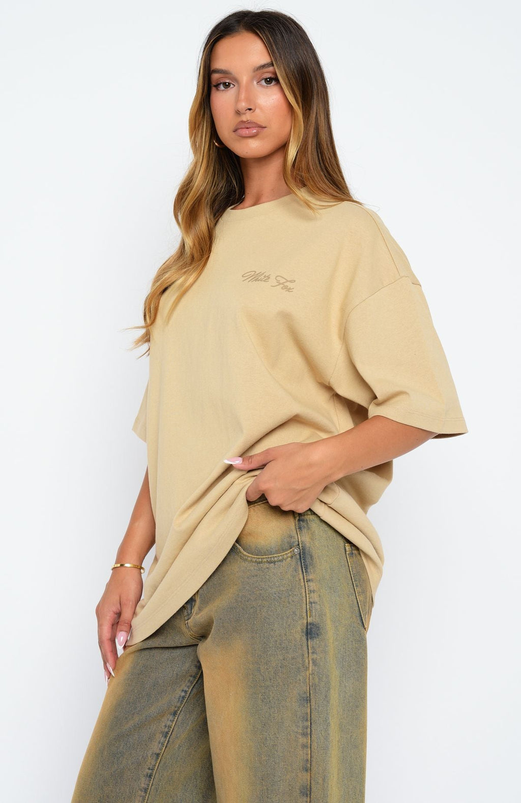 Creative Studios Oversized Tee OatmealM/L