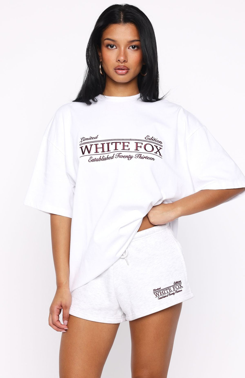 Standing My Ground Oversized Tee WhiteXS/S