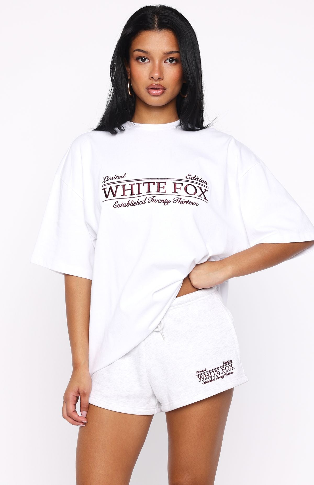 Standing My Ground Oversized Tee WhiteXS/S