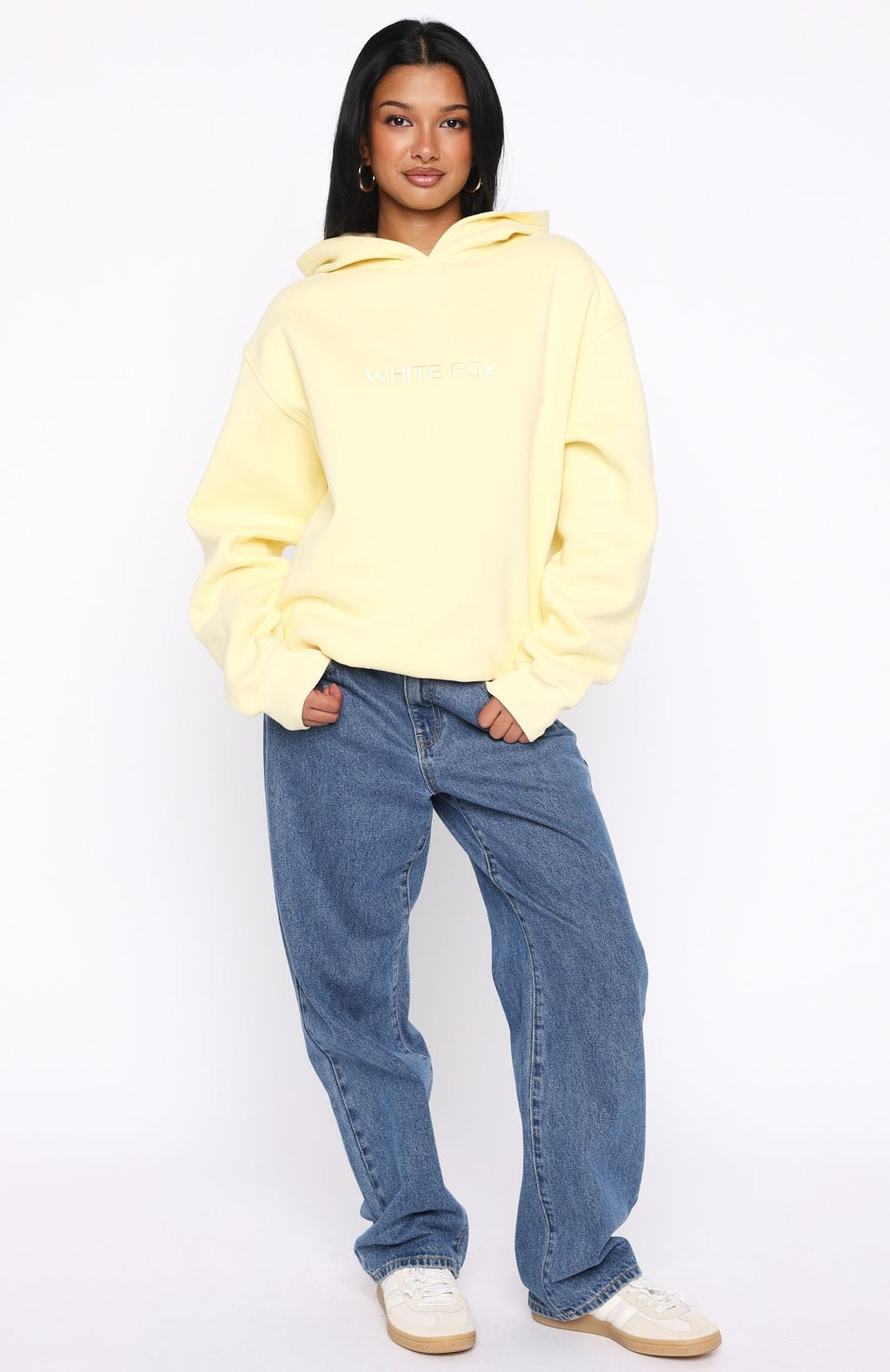 Stay Lifted Oversized Hoodie LemonL/XL