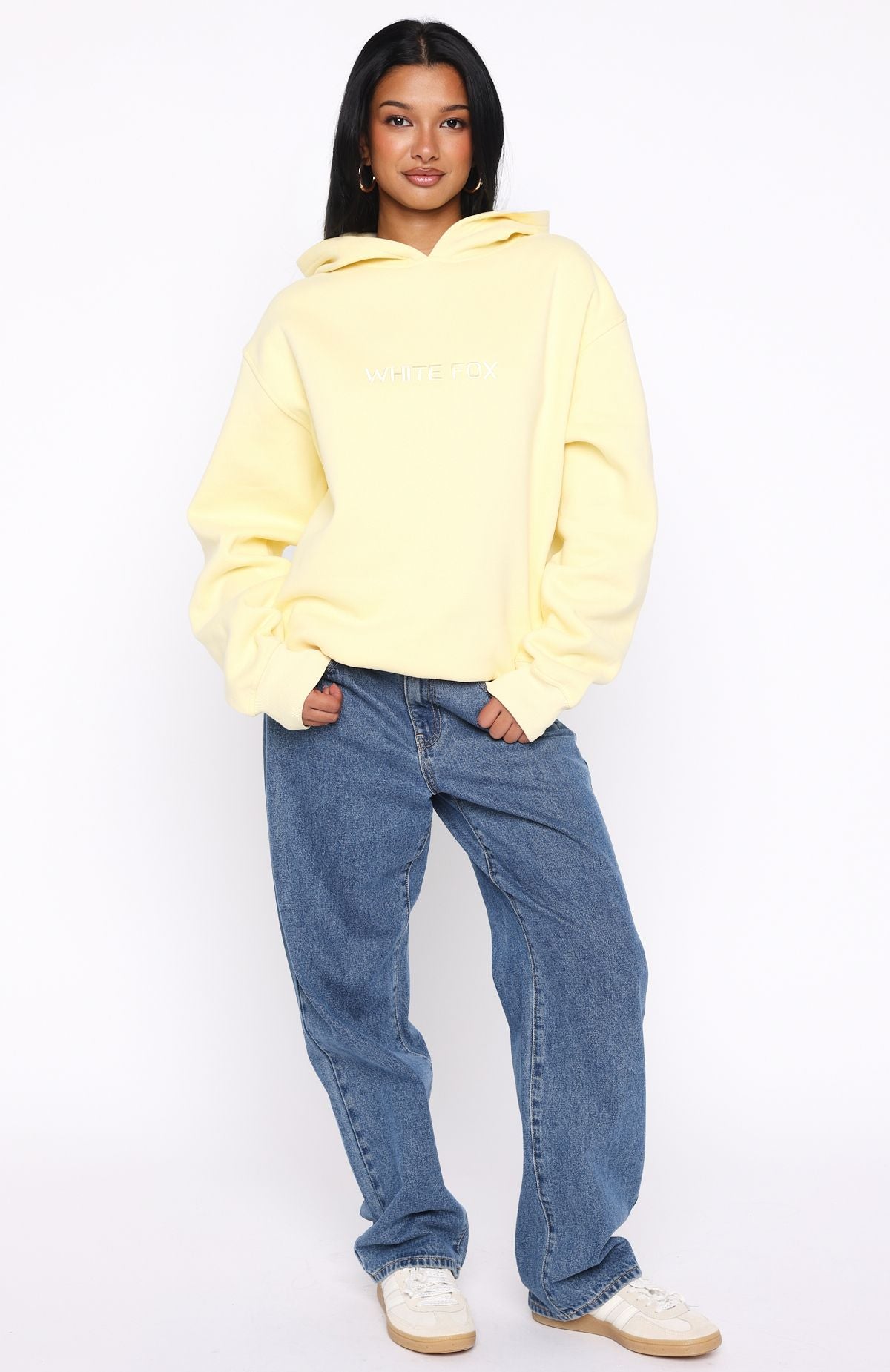 Stay Lifted Oversized Hoodie LemonL/XL