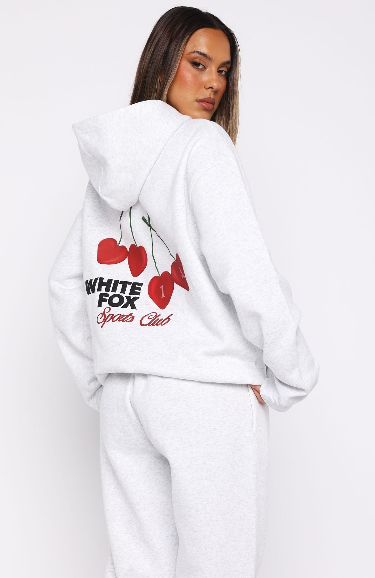 Club 14 Izzy Oversized Hoodie Grey MarleS/M