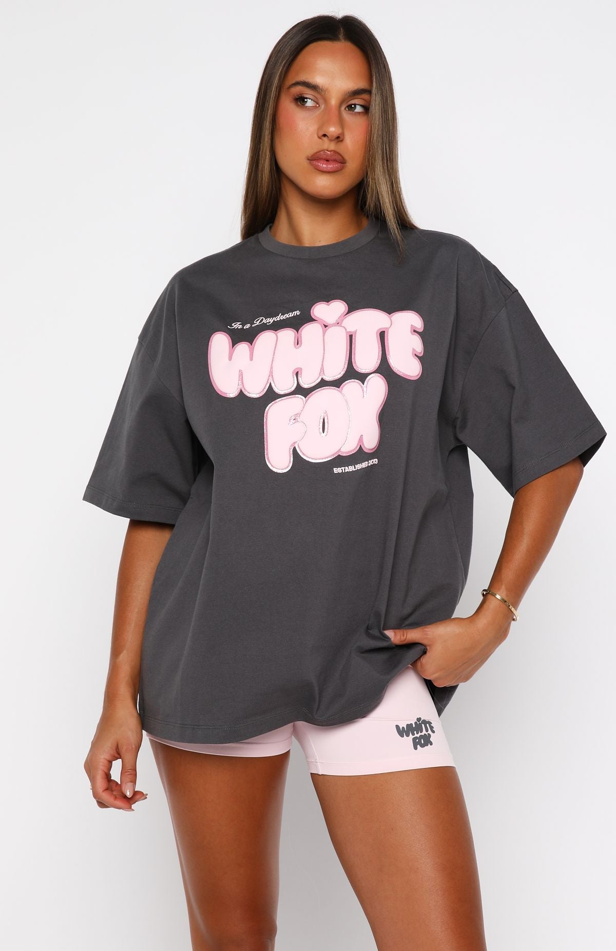 Daydreamers Angelina Oversized Tee VolcanicXXS/XS