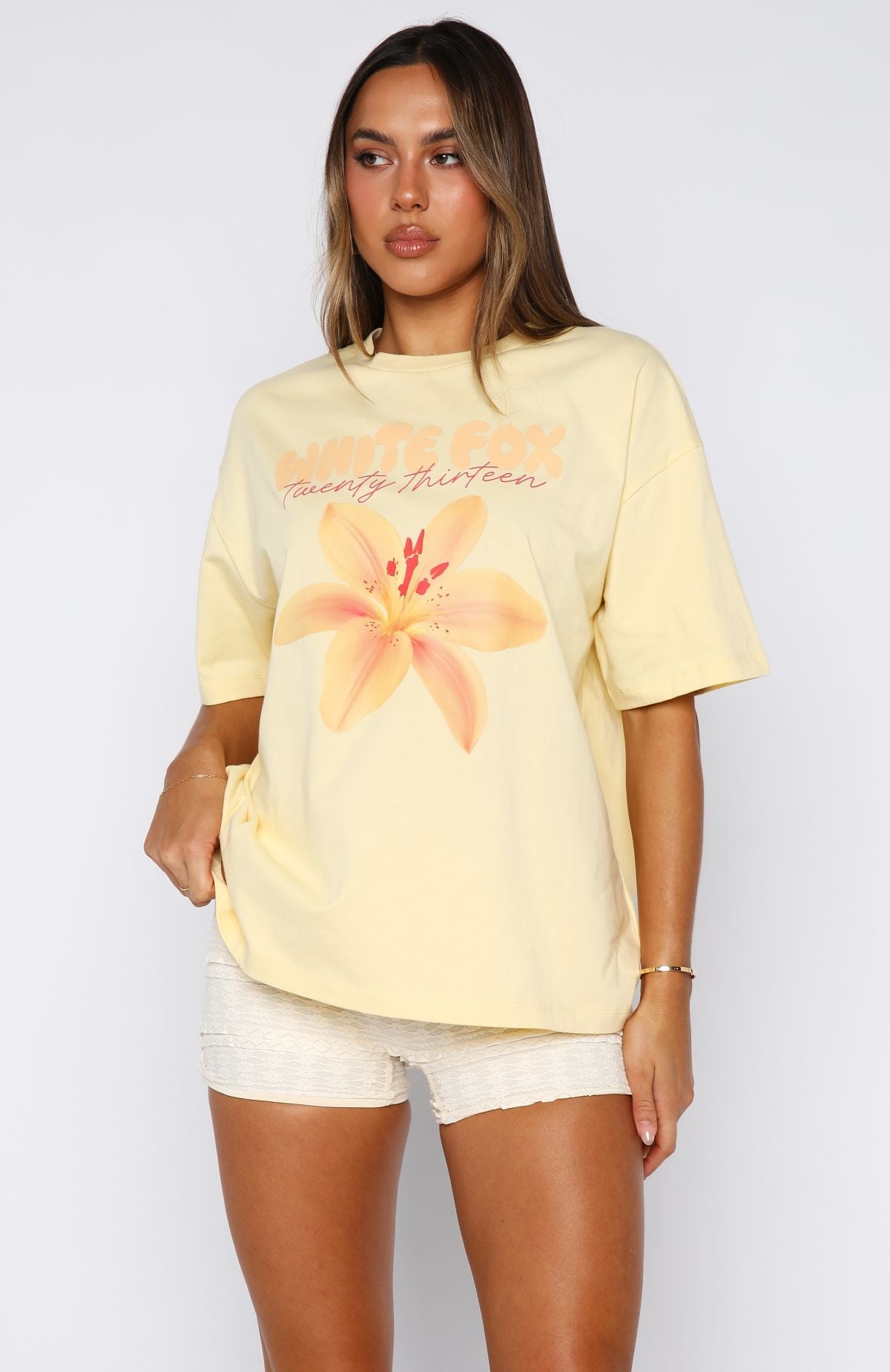 Got That Glow Oversized Tee LemonL/XL