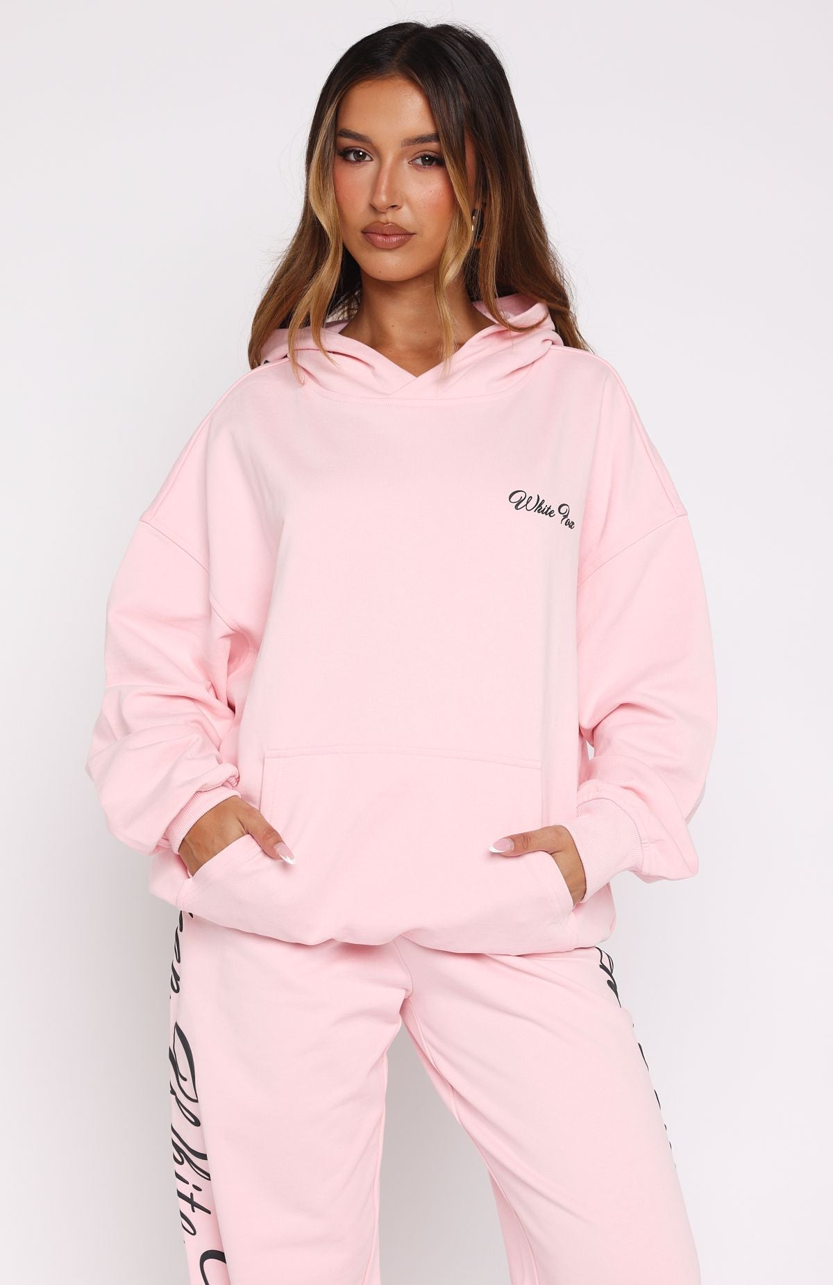 Lucky Thirteen Shaya Oversized Hoodie Soft PinkXS/S