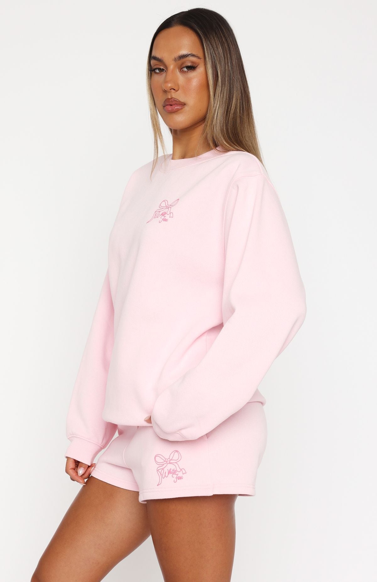 Love You Forever Oversized Sweater PinkXS/S