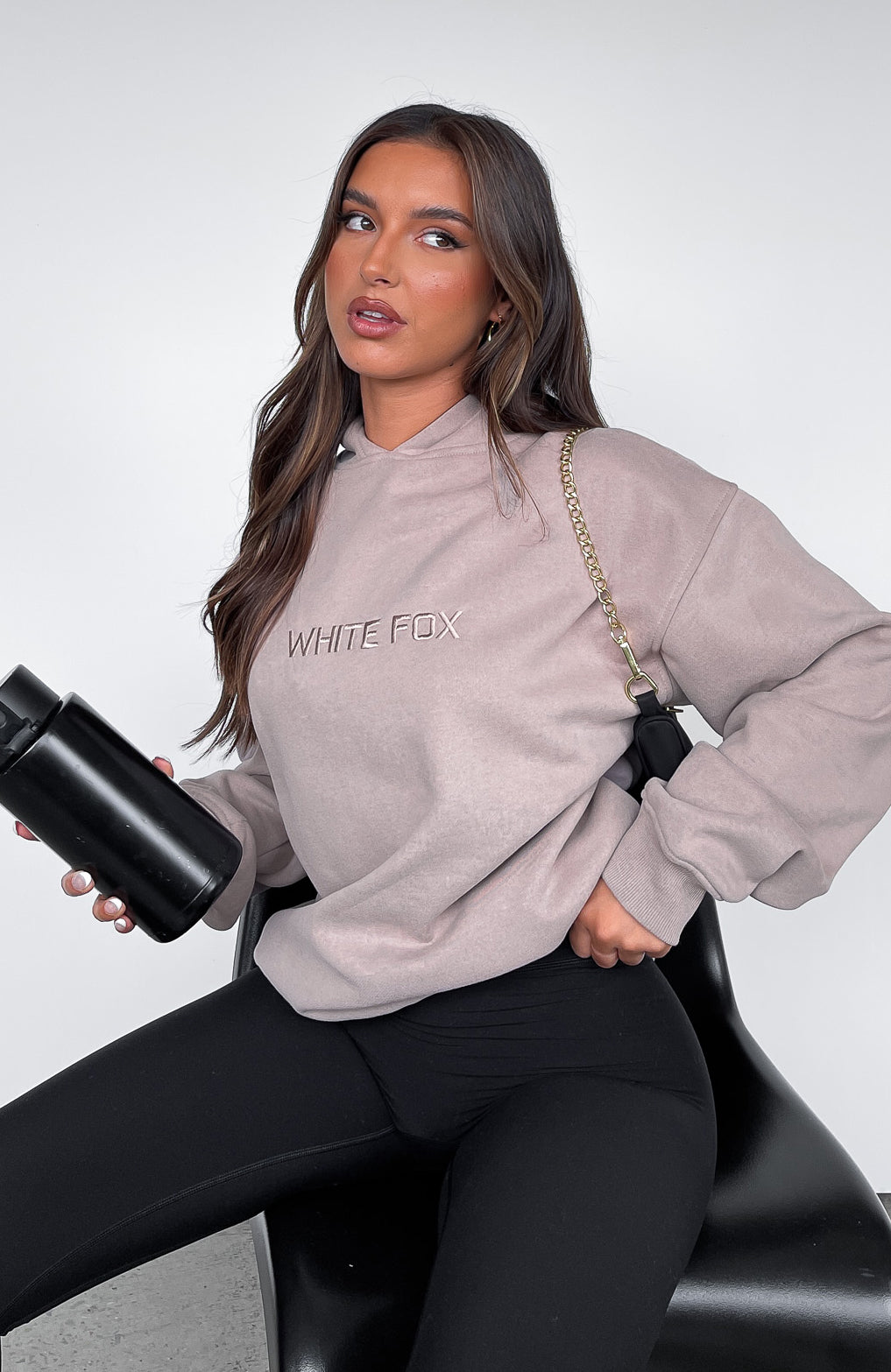 Stay Lifted Oversized Hoodie CinnamonL/XL