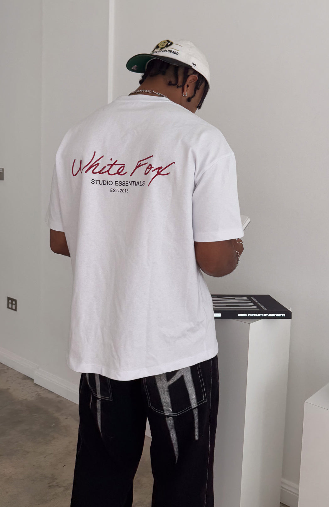 Studio Essentials Oversized Tee WhiteXXS/XS