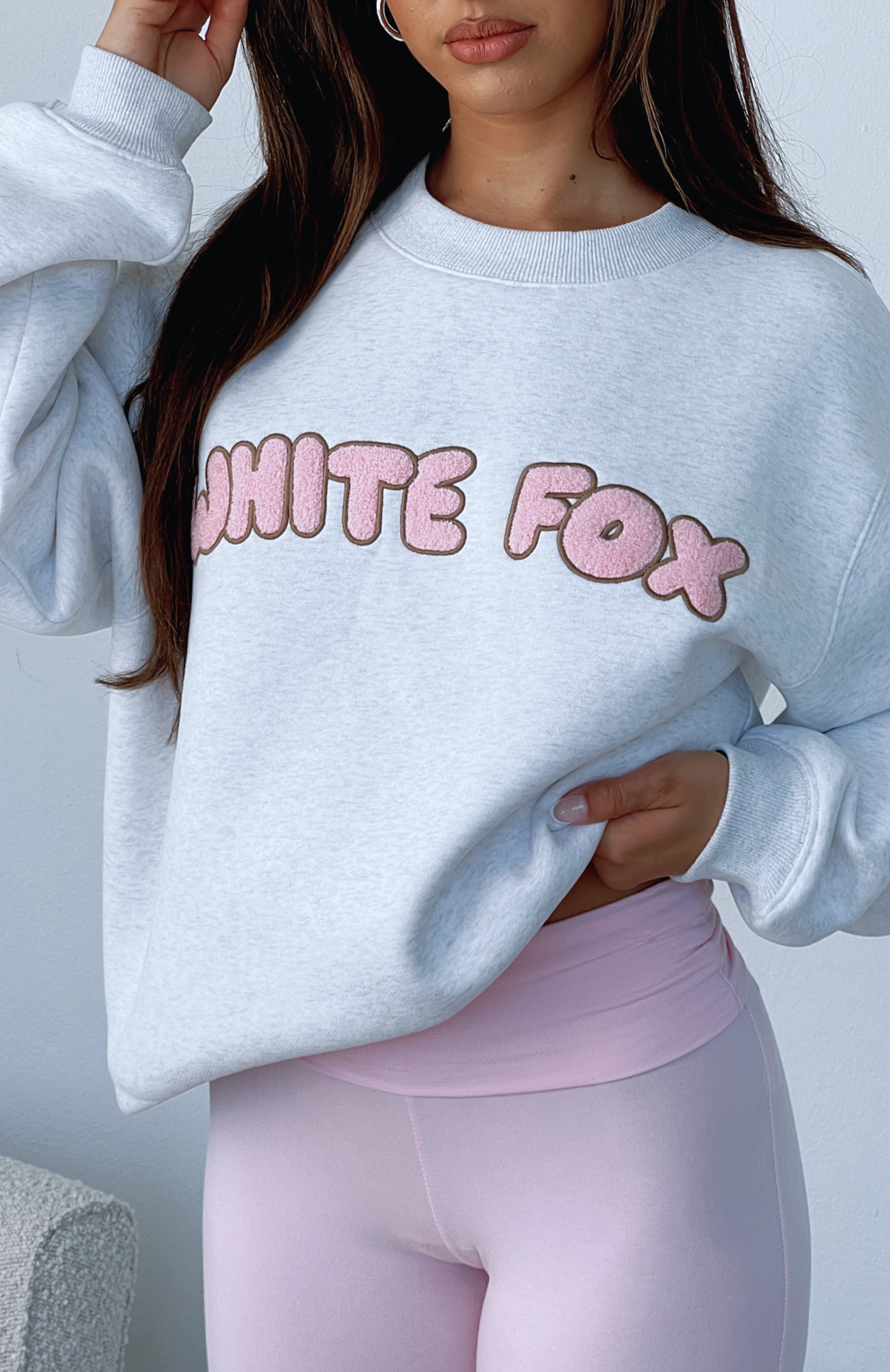 Sweet Treat Oversized Sweater Grey MarleXXS/XS