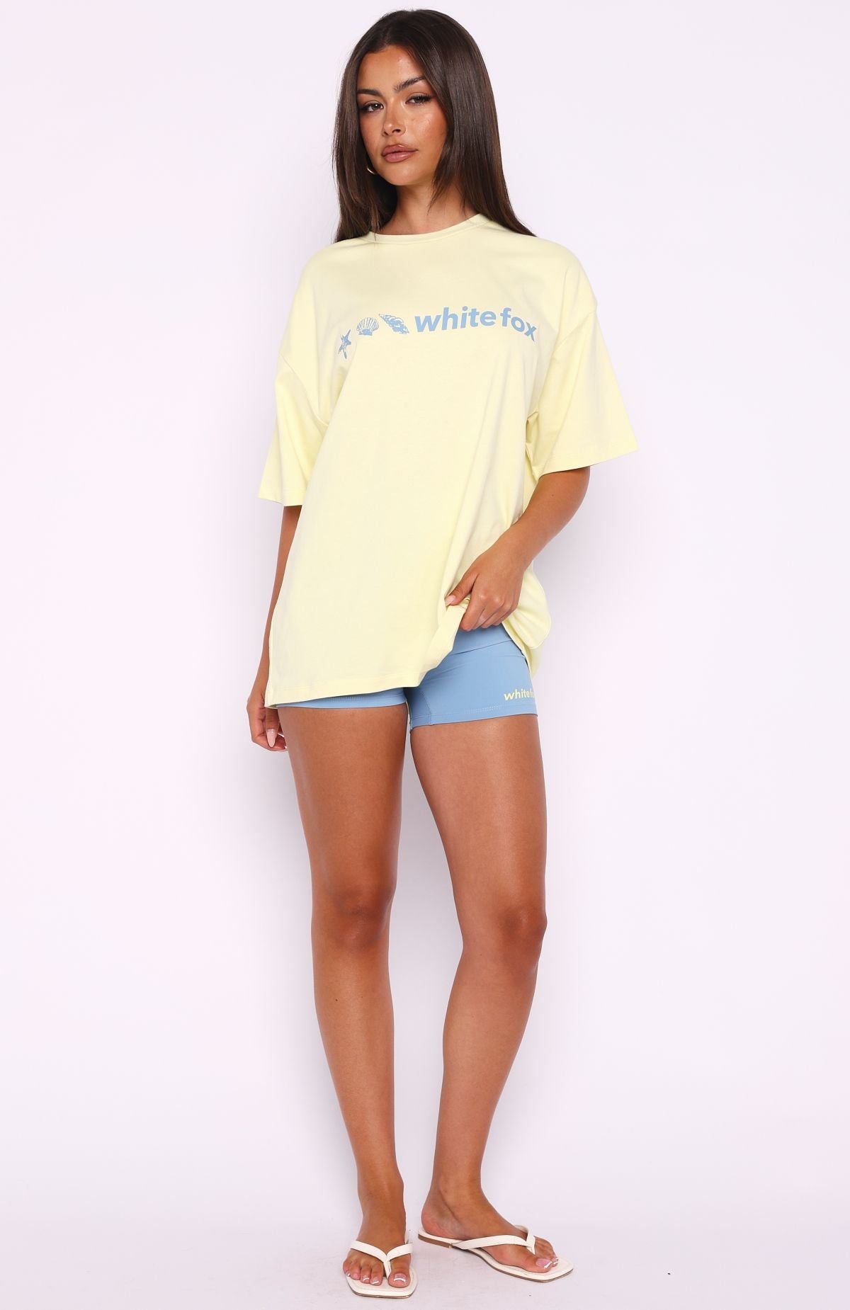 Tropic Rush Oversized Tee LemonM/L