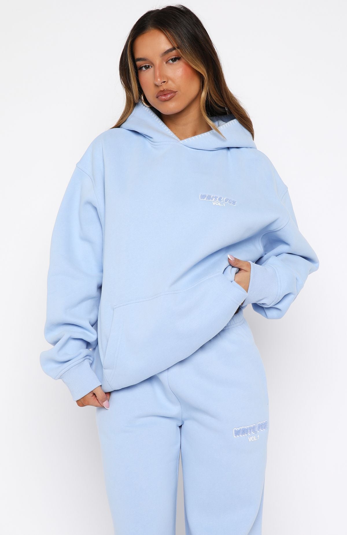 Vol. 1 Oversized Hoodie BlueXS/S