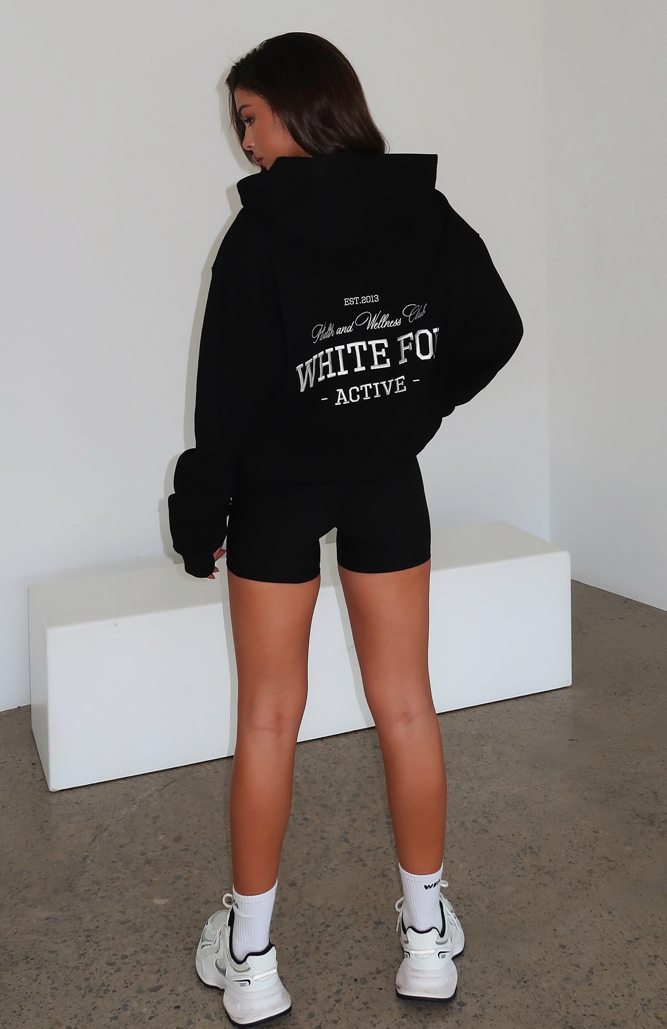 Taking Sides Oversized Hoodie BlackL/XL