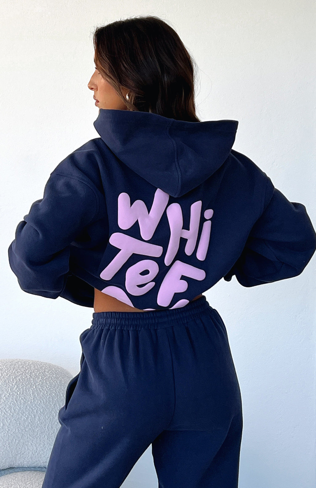 The New Standard Oversized Hoodie NavyXXS/XS
