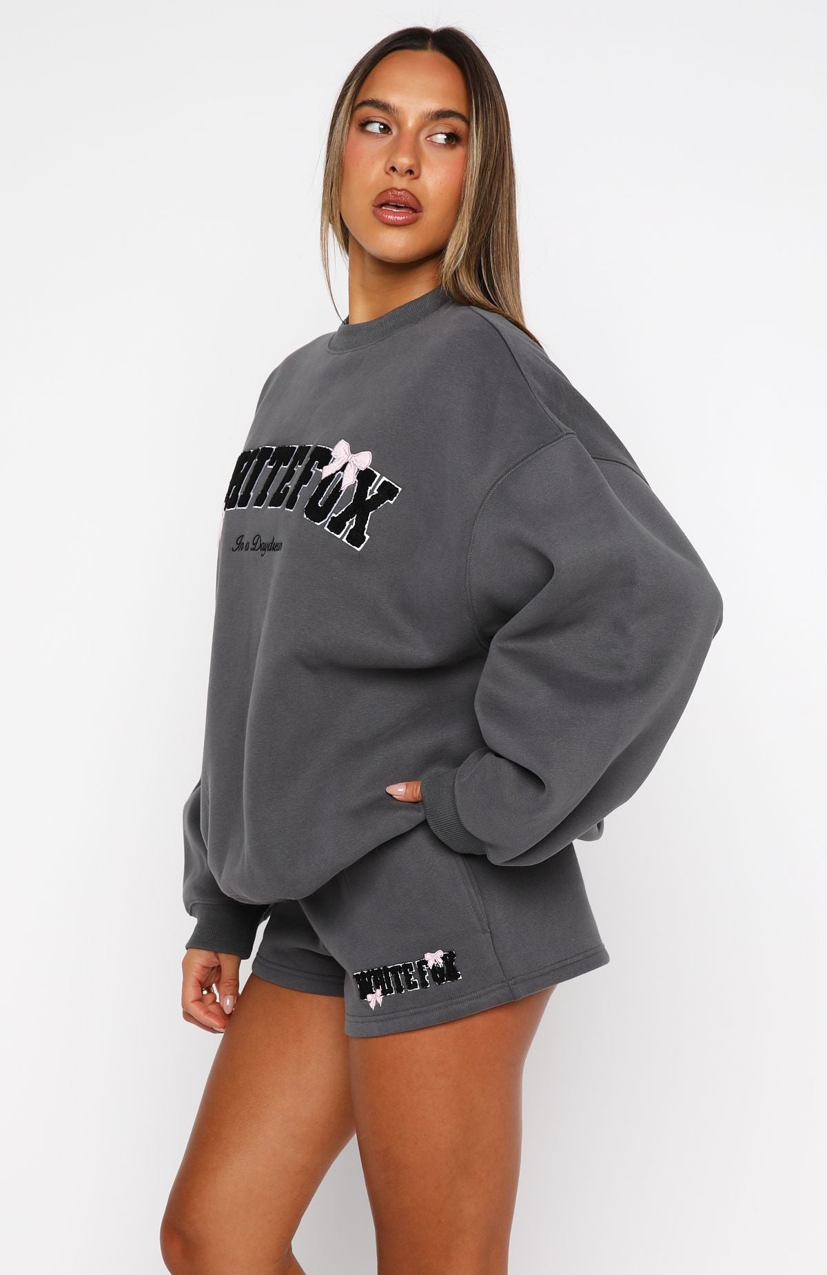 Daydreamers Madeline Drop Shoulder Sweater VolcanicXS/S