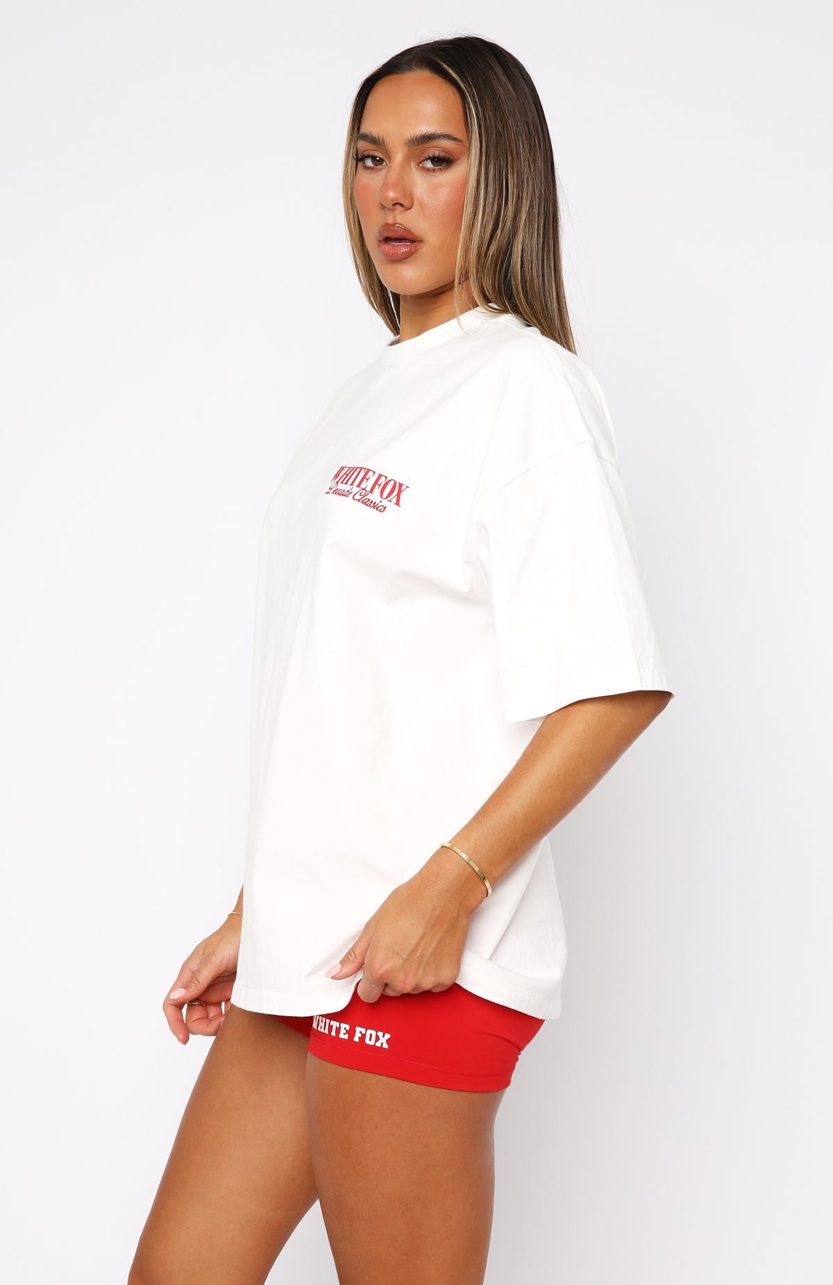 Decade Classics Essential Oversized Tee WhiteS/M