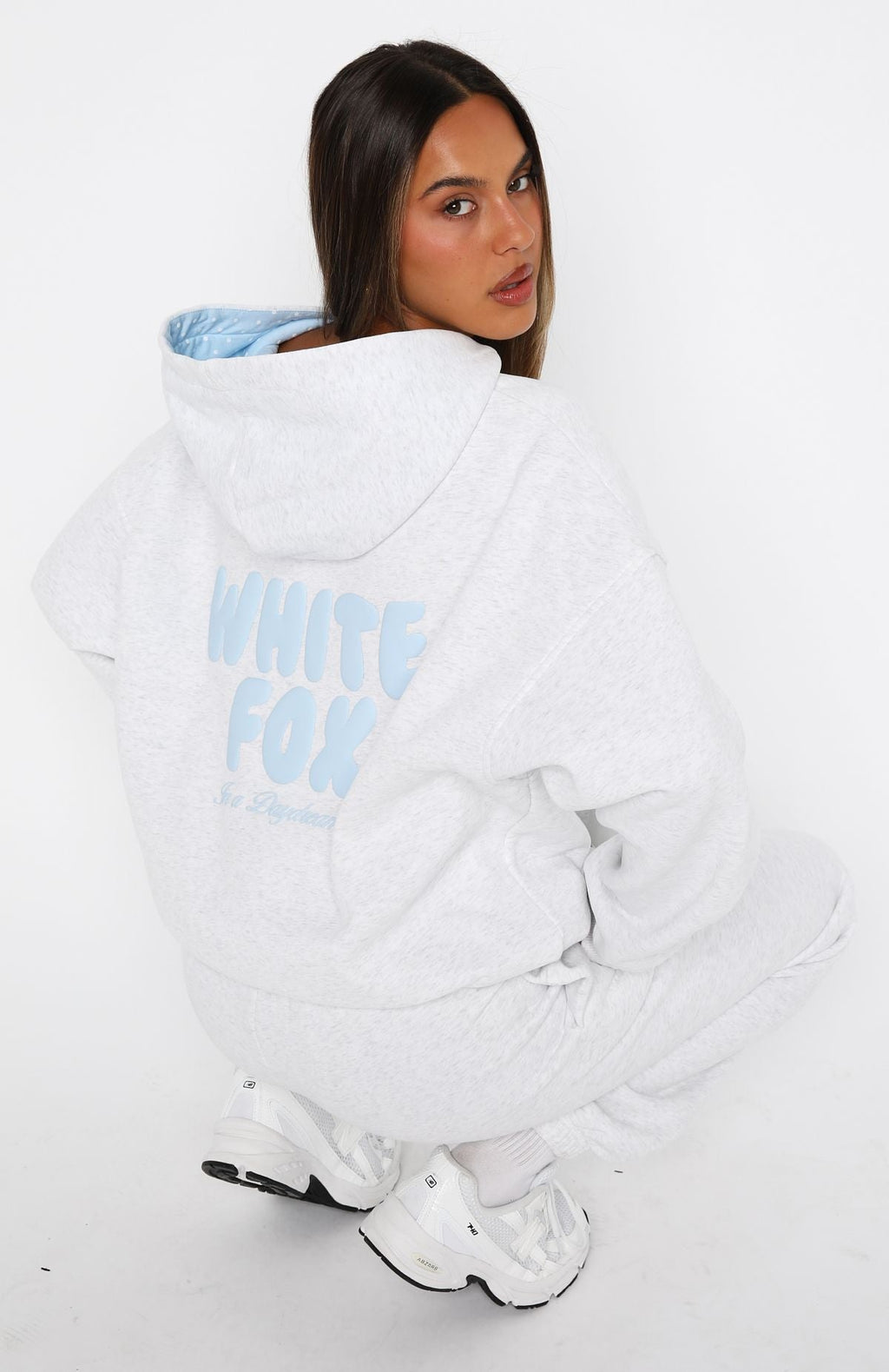 Daydreamers Nadia Oversized Hoodie Grey MarleS/M