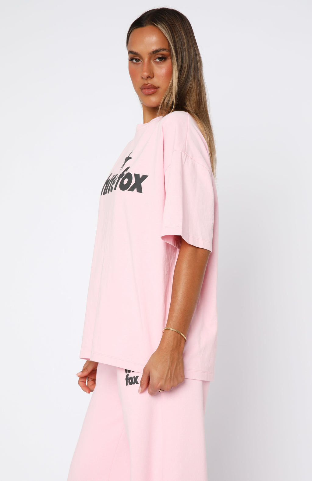 From The Archives Charli Oversized Tee PinkXS/S
