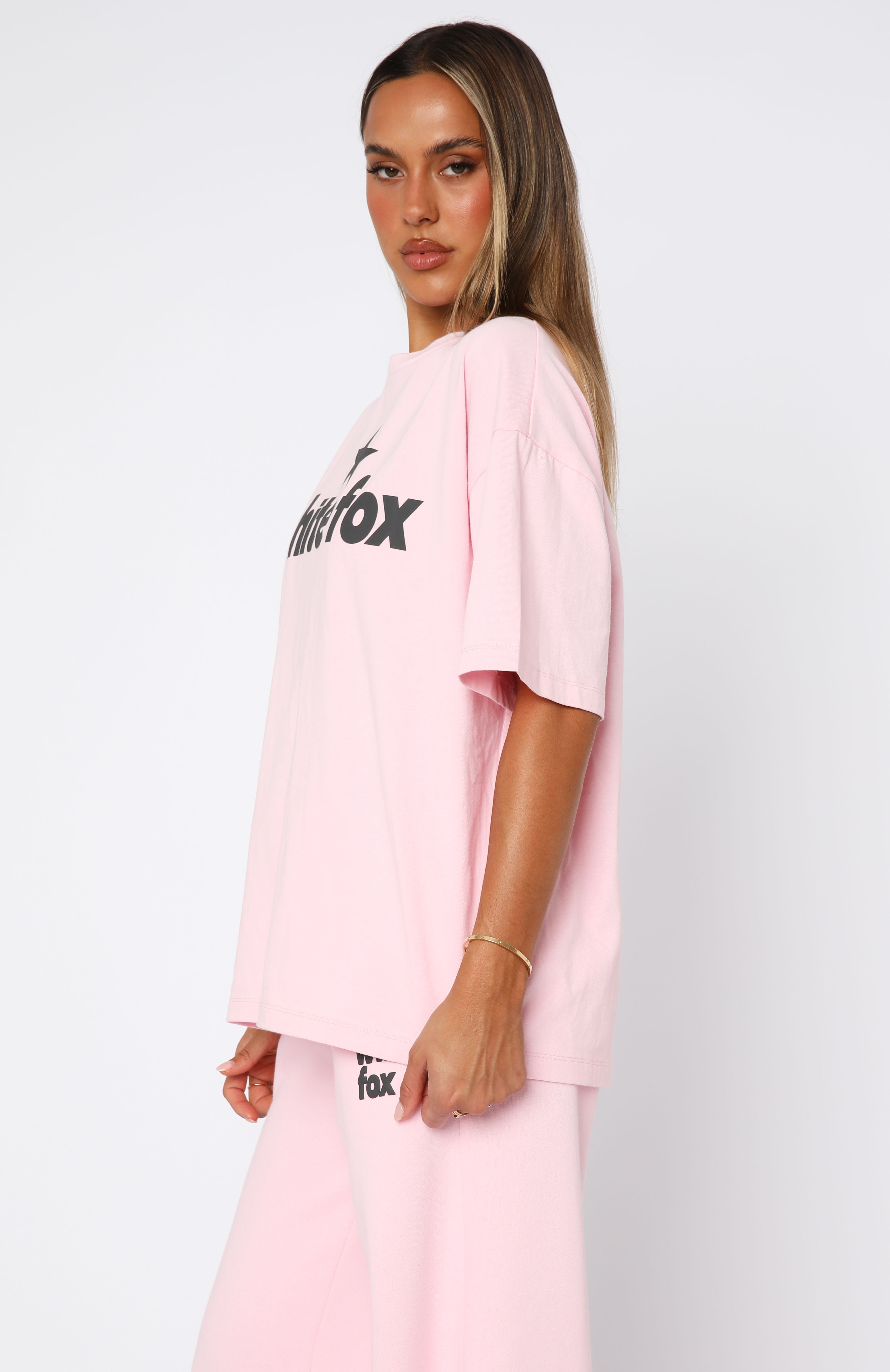 From The Archives Charli Oversized Tee PinkXS/S