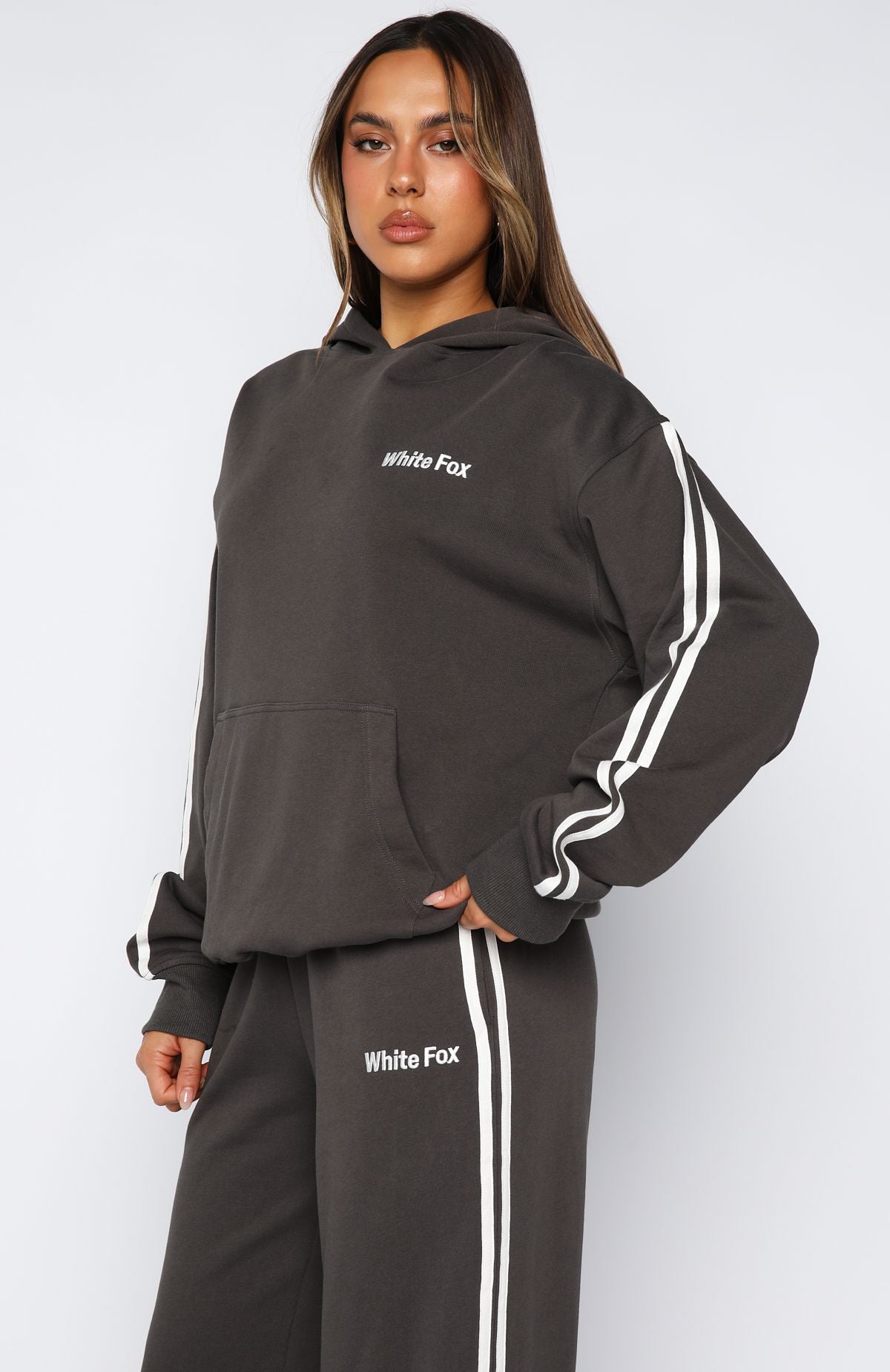 Star Student Oversized Hoodie CharcoalXS/S