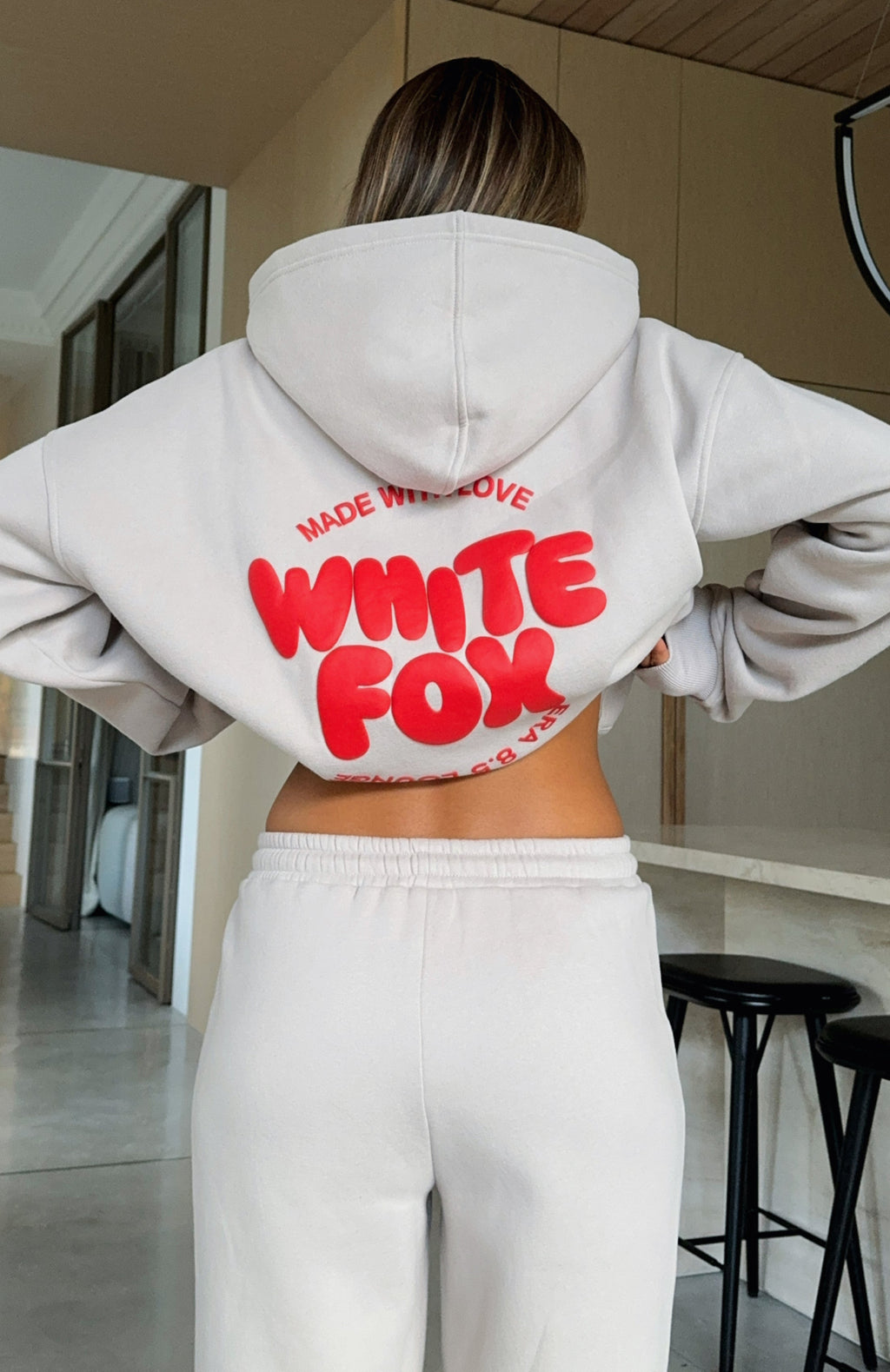 With Love For You Oversized Hoodie MoonM/L