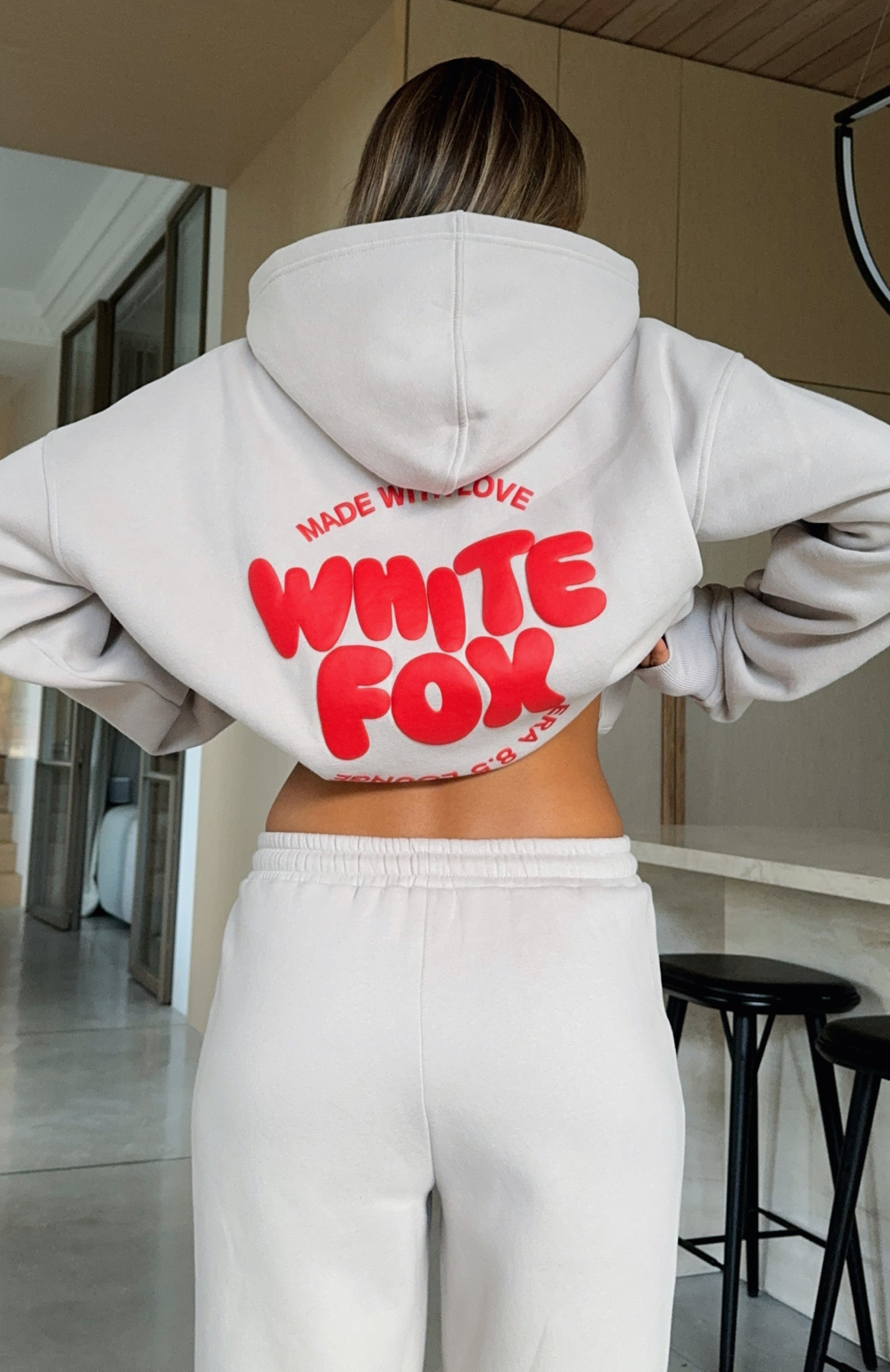 With Love For You Oversized Hoodie MoonM/L