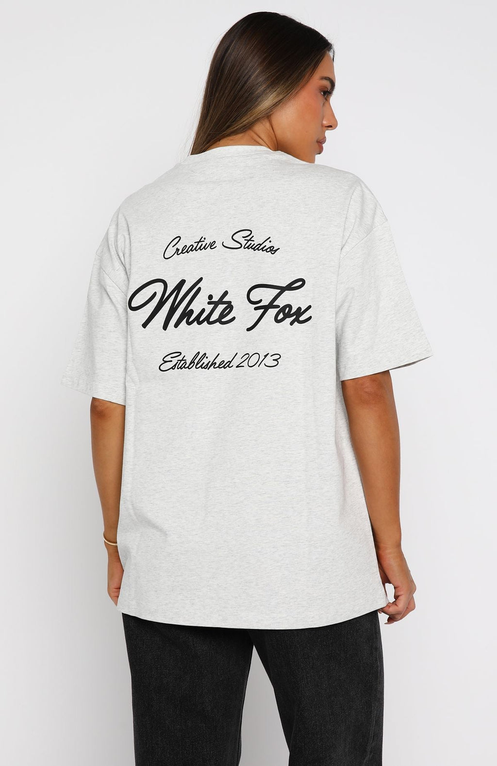 Creative Studios Oversized Tee Grey MarleL/XL