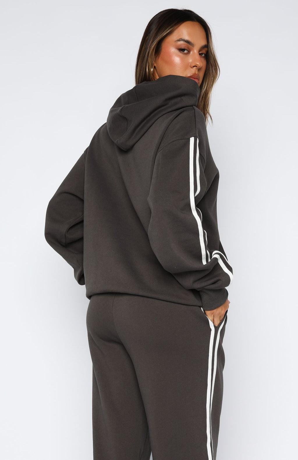 Star Student Oversized Hoodie CharcoalS/M