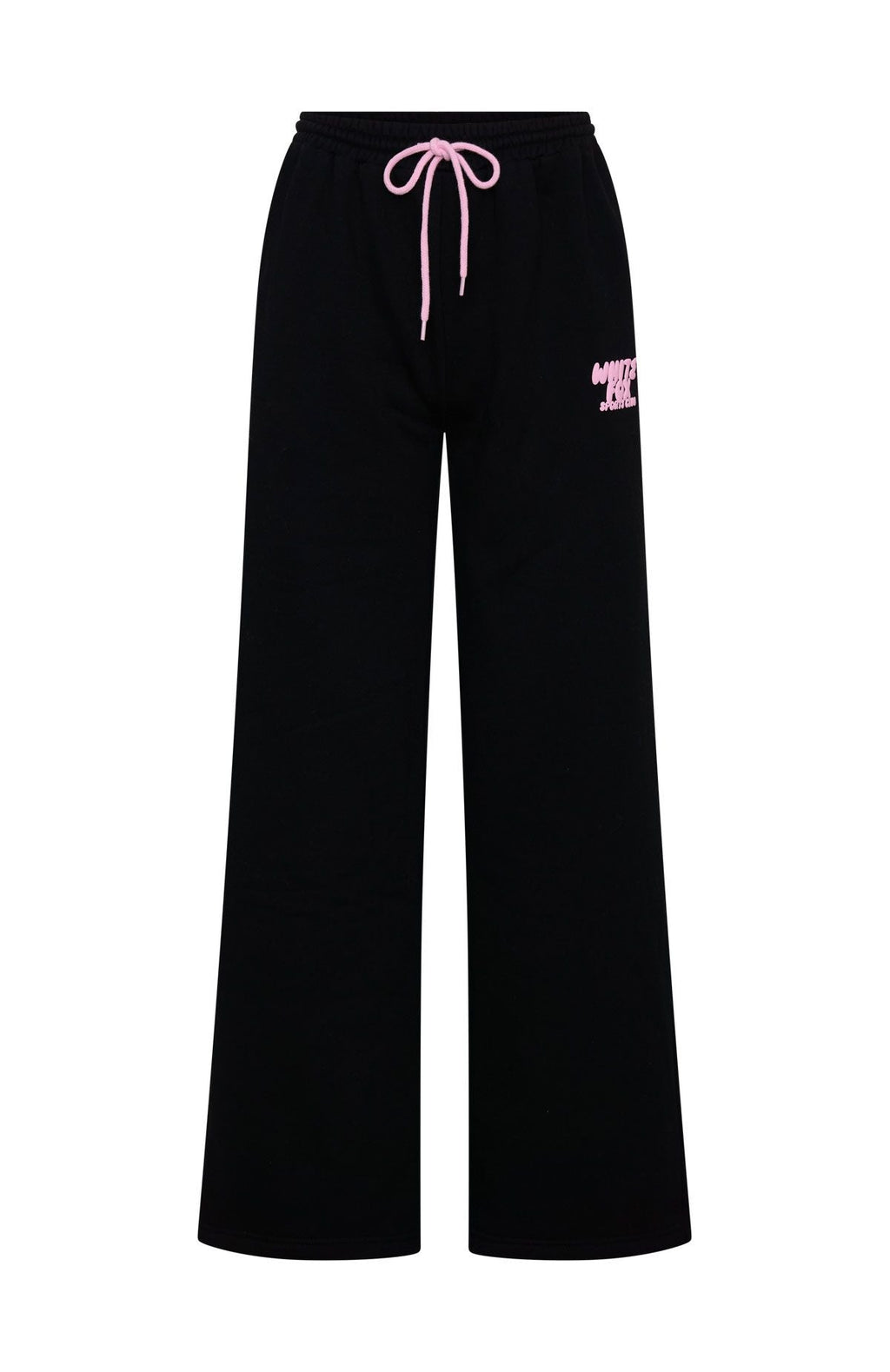 Club 14 Allie Wide Leg Sweatpants BlackM