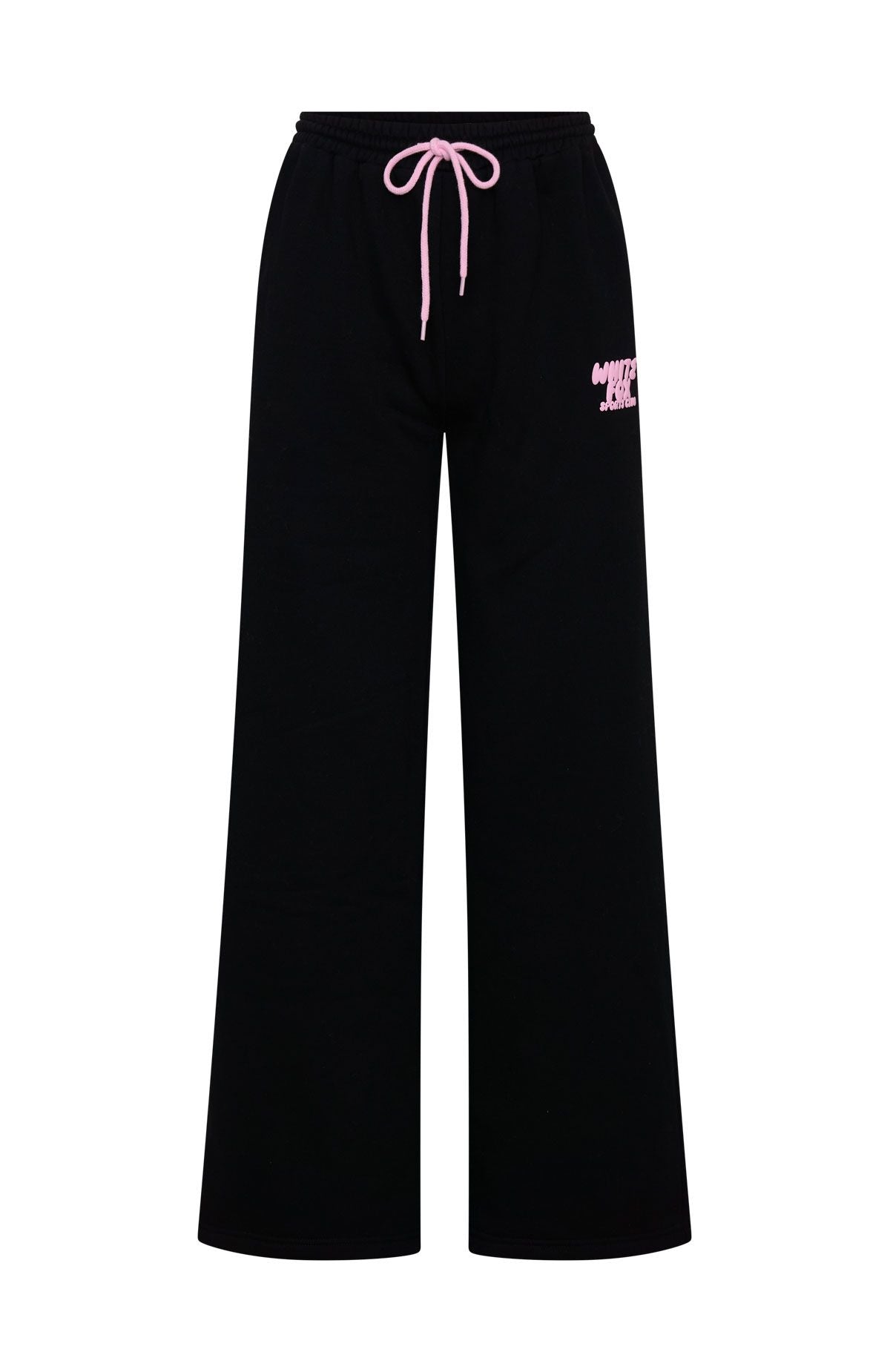 Club 14 Allie Wide Leg Sweatpants BlackM
