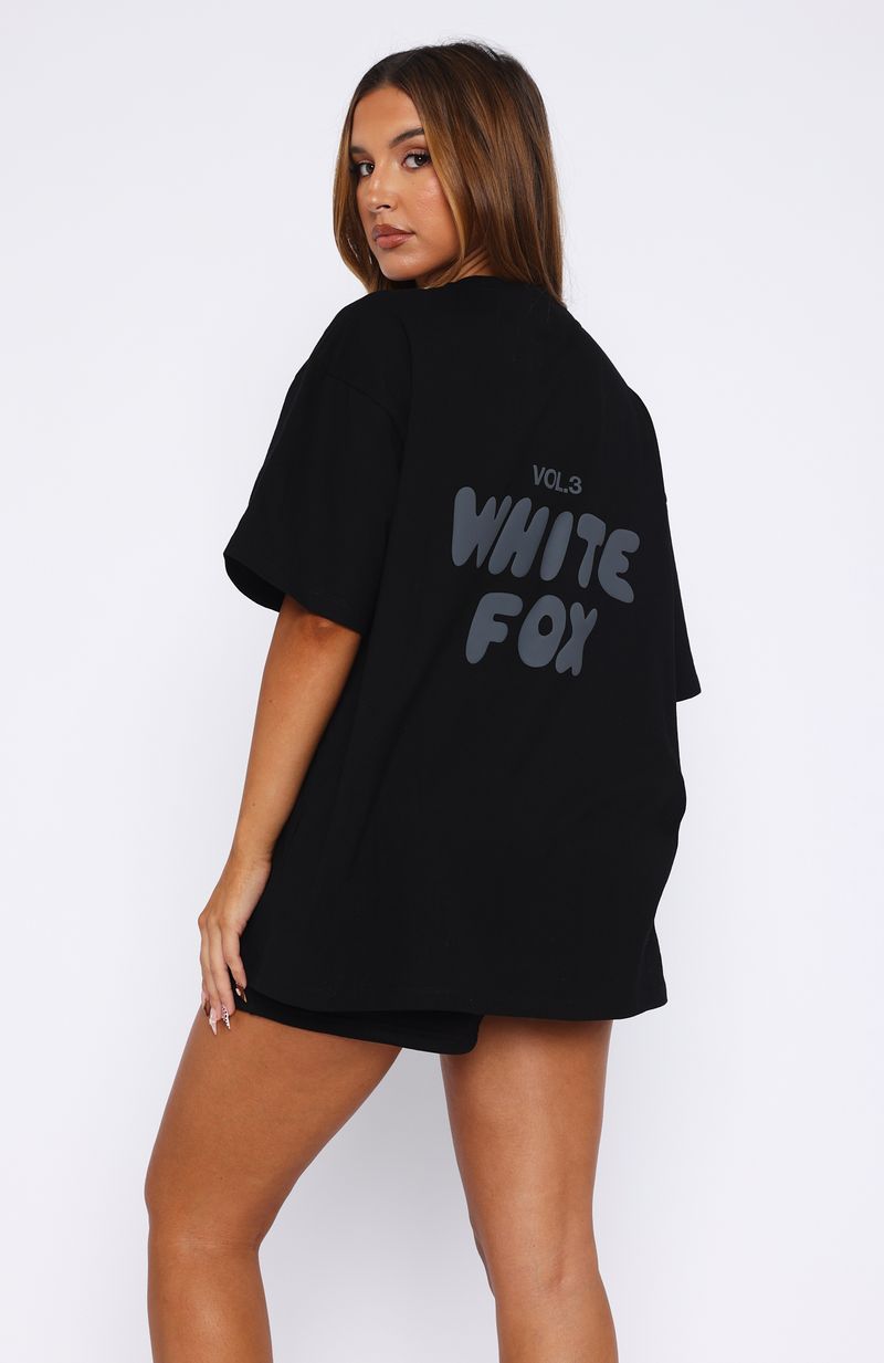 Offstage Back Graphic Oversized Tee OnyxM/L