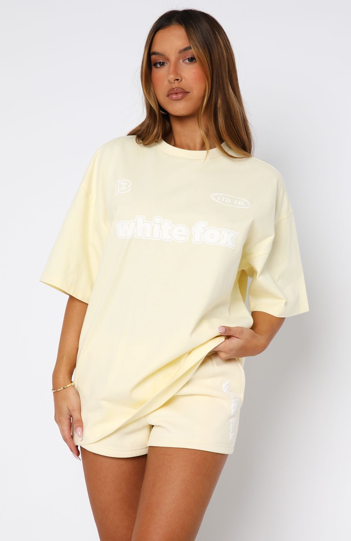 Ready To Go Oversized Tee LemonXS/S