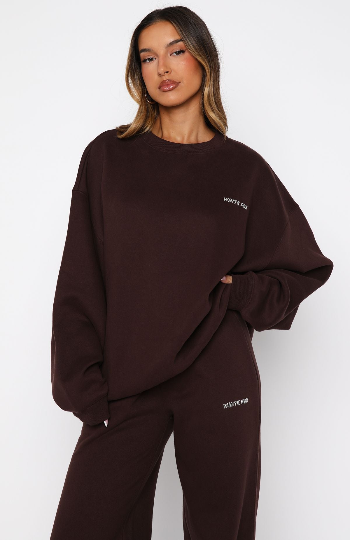 Test Drive Oversized Sweater ChocolateXXS/XS