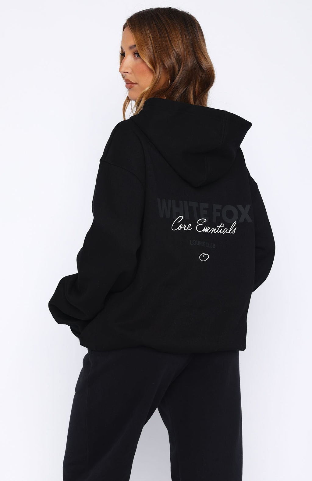 Core Essentials Oversized Hoodie BlackL/XL