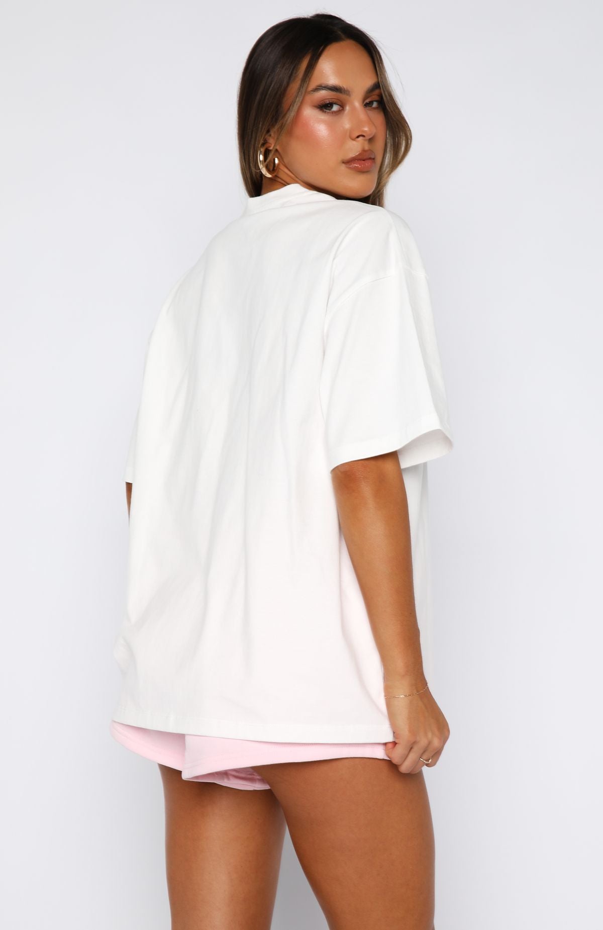Permanent Love Oversized Tee WhiteS/M