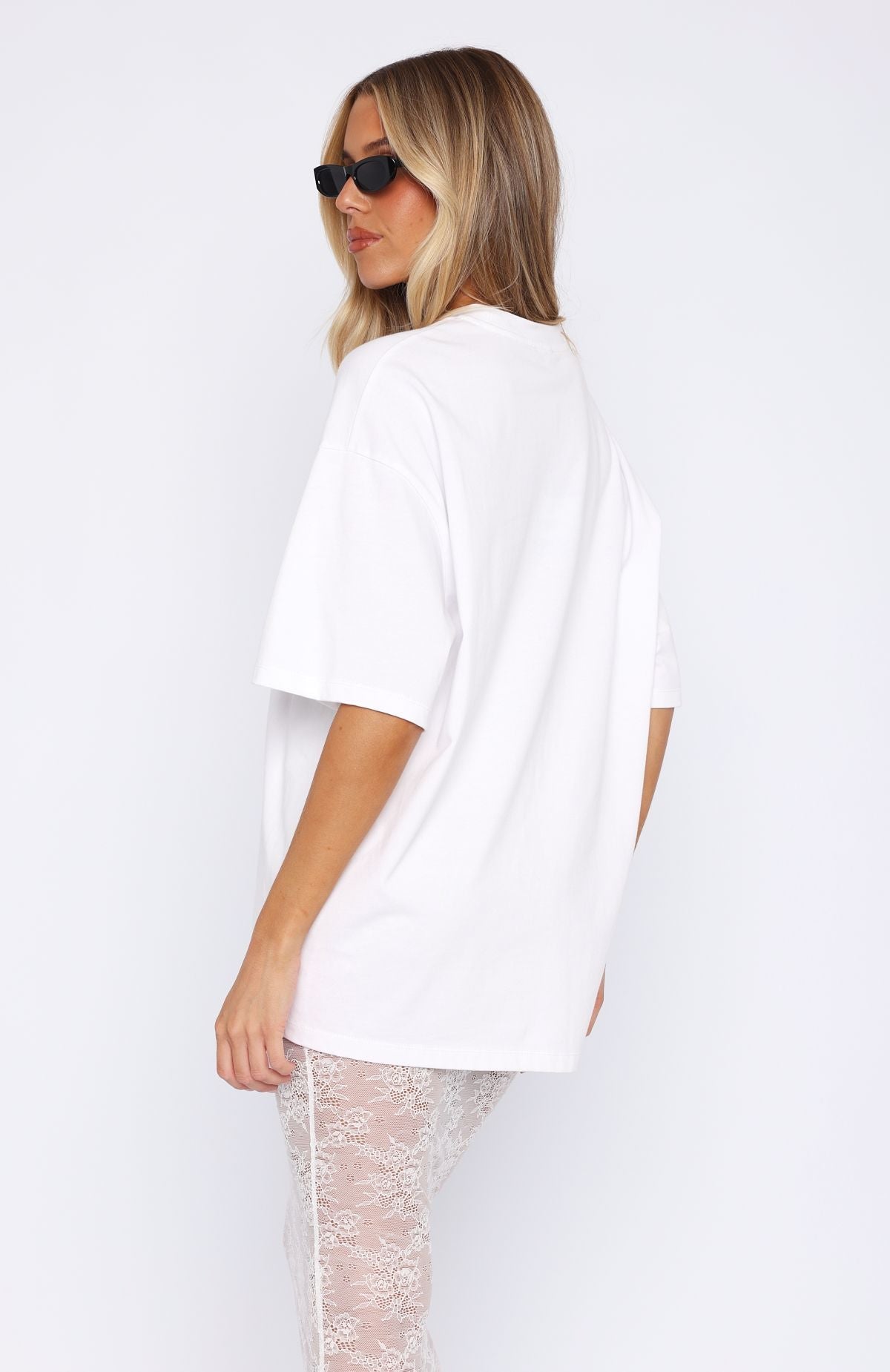 Ride It Out Oversized Tee WhiteS/M