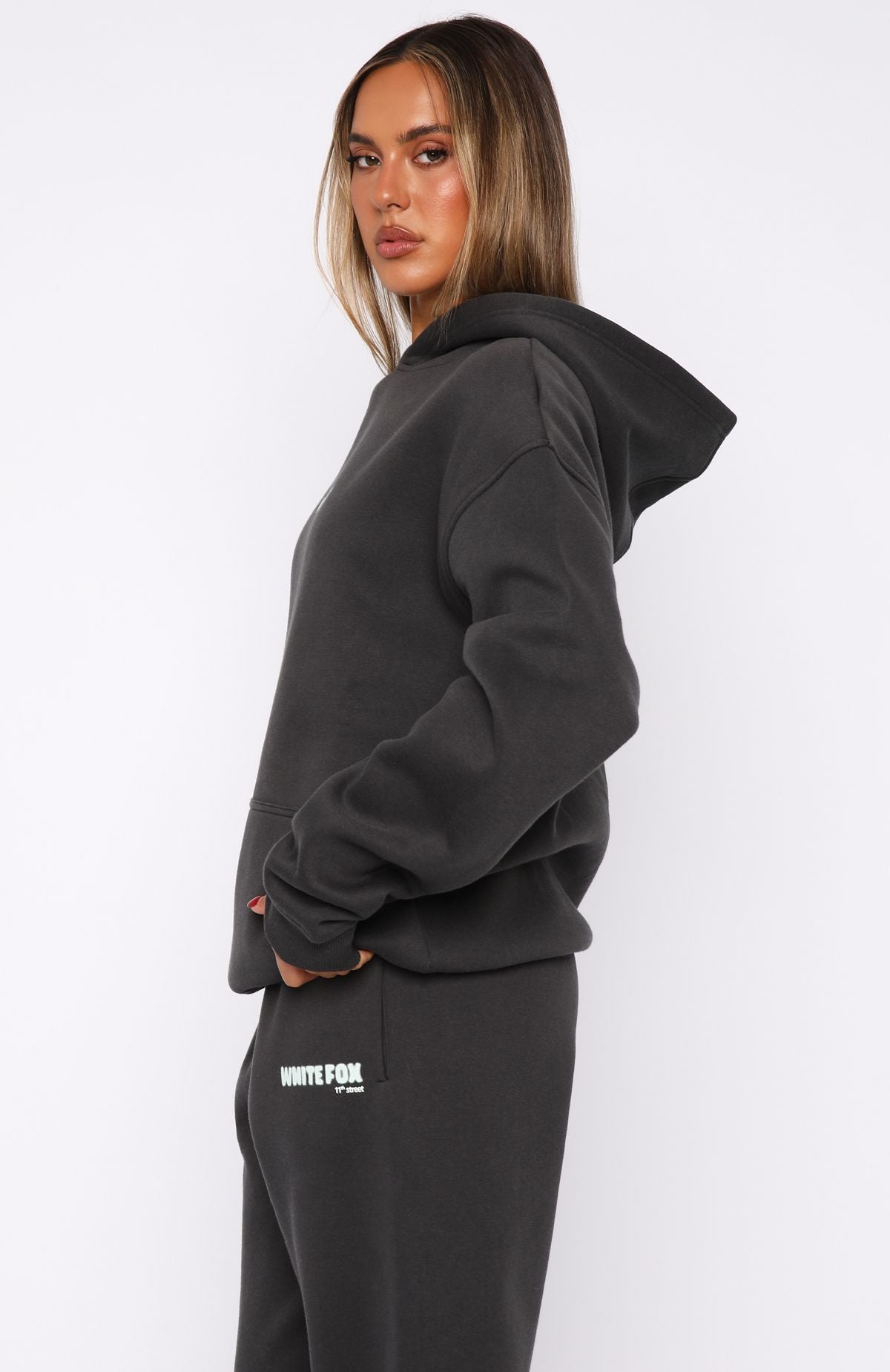 11th Street New York Or Nowhere Oversized Hoodie Matcha CrumbleS/M