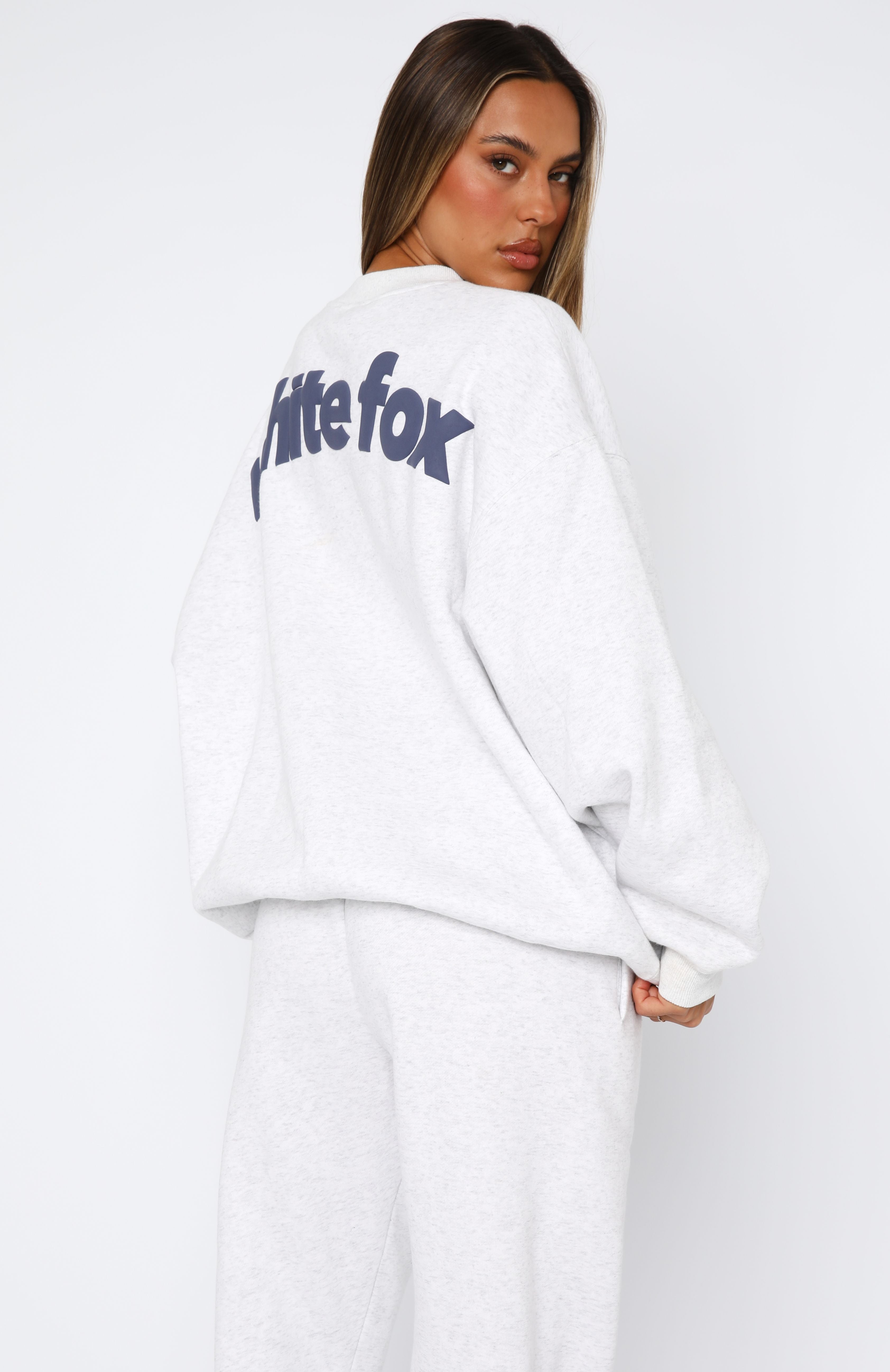 From The Archives Freya Oversized Sweater Grey MarleM/L