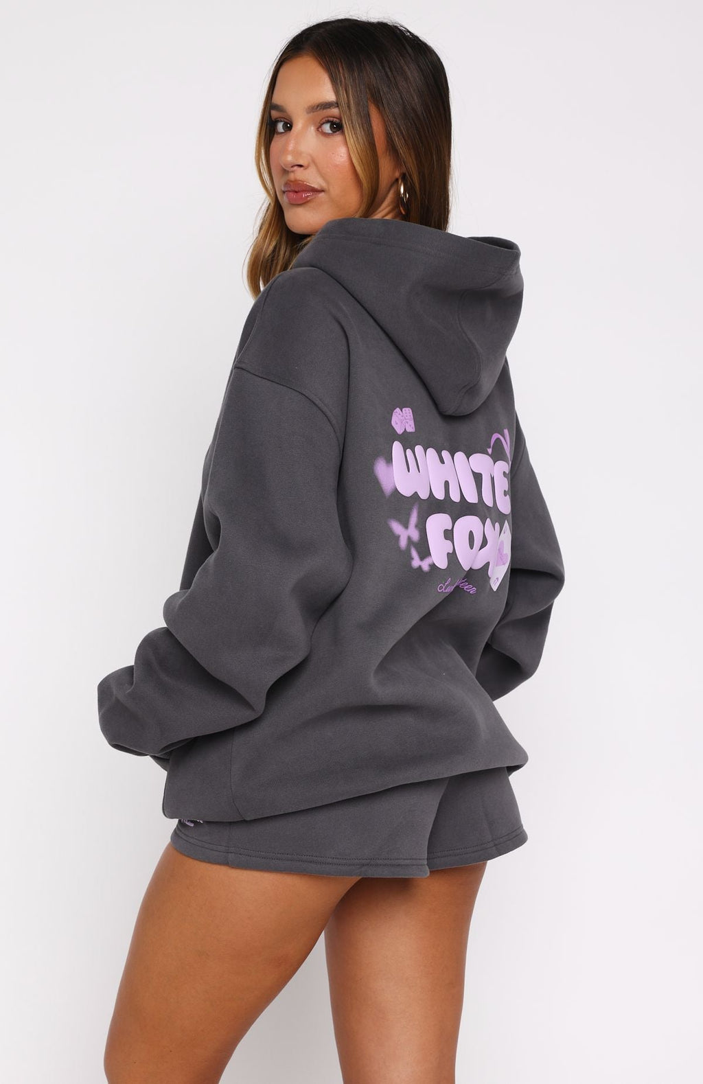Lucky Thirteen Stephanie Oversized Hoodie VolcanicM/L