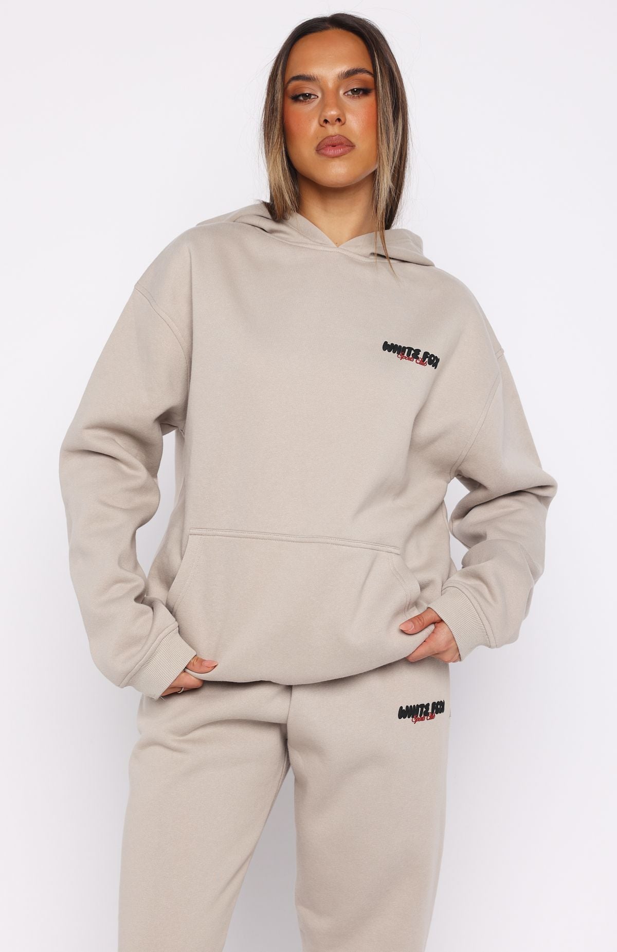 Club 14 Trinity Oversized Hoodie MoonXS/S