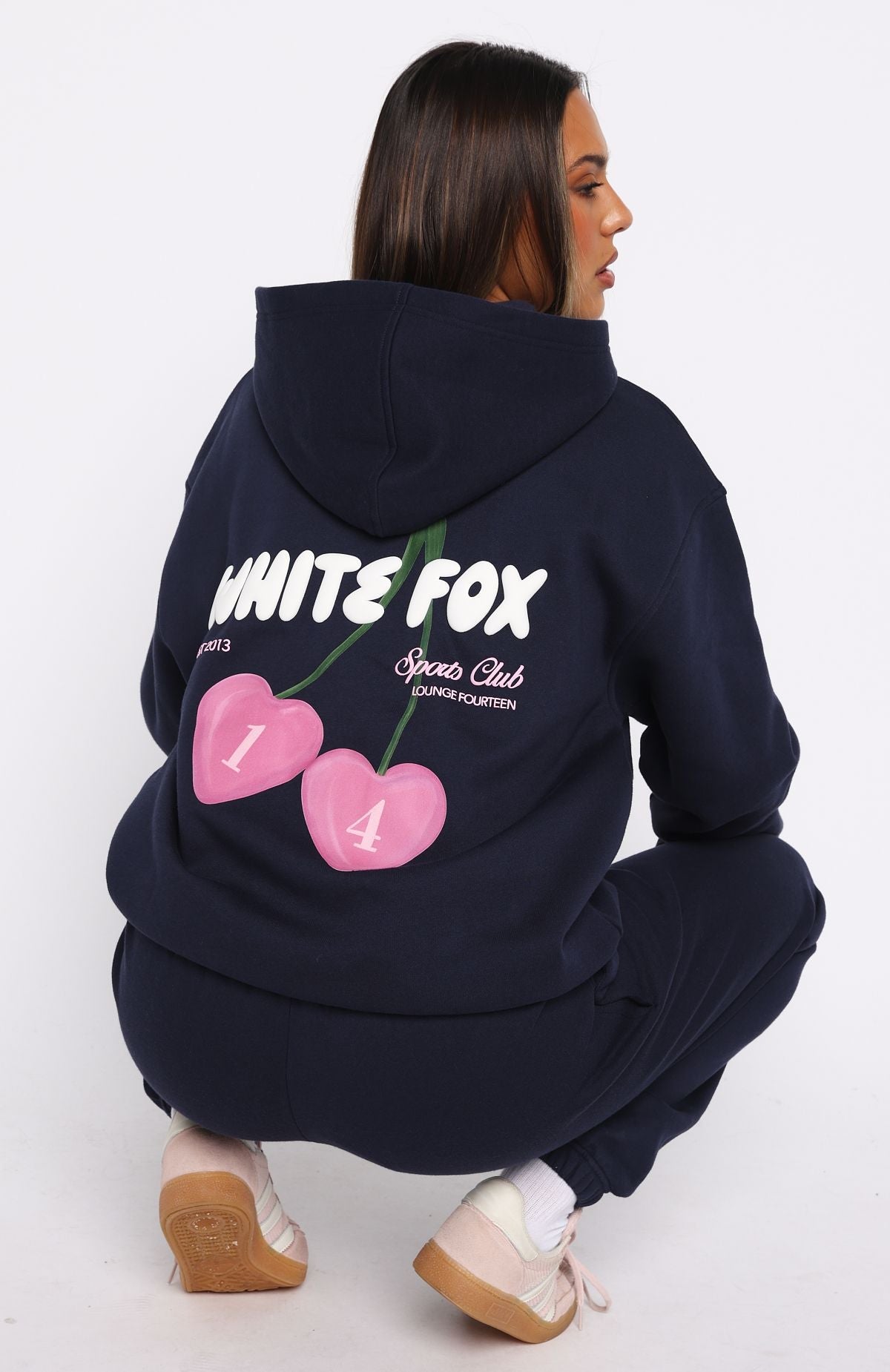 Club 14 Trinity Oversized Hoodie NavyM/L