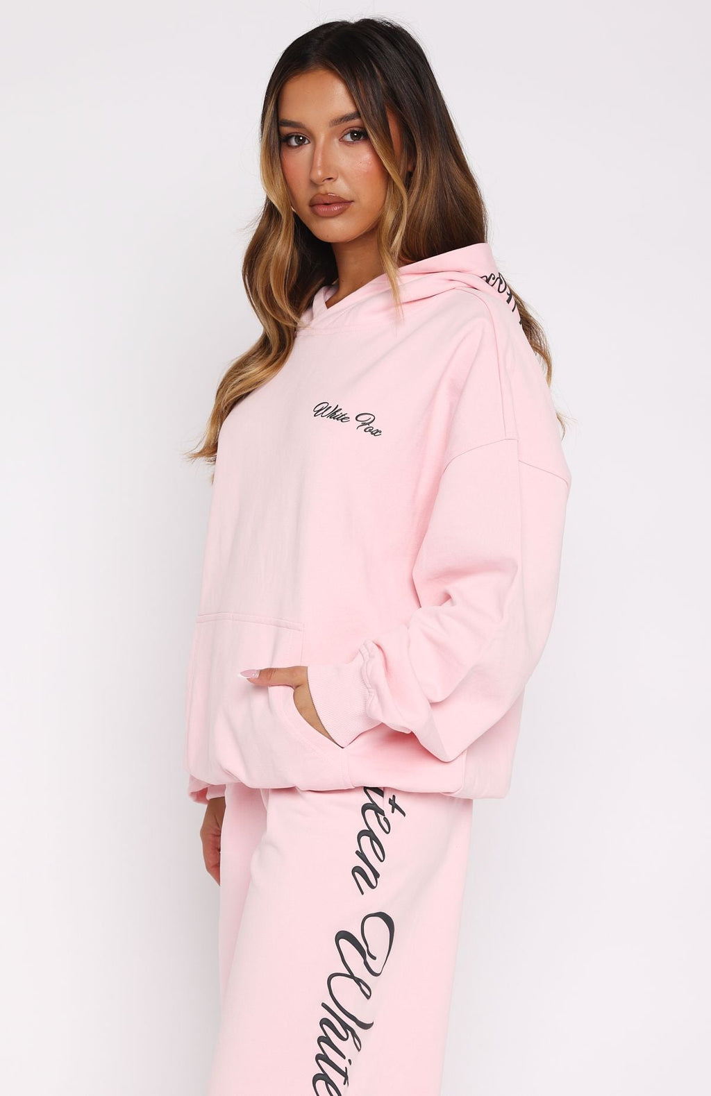 Lucky Thirteen Shaya Oversized Hoodie Soft PinkS/M